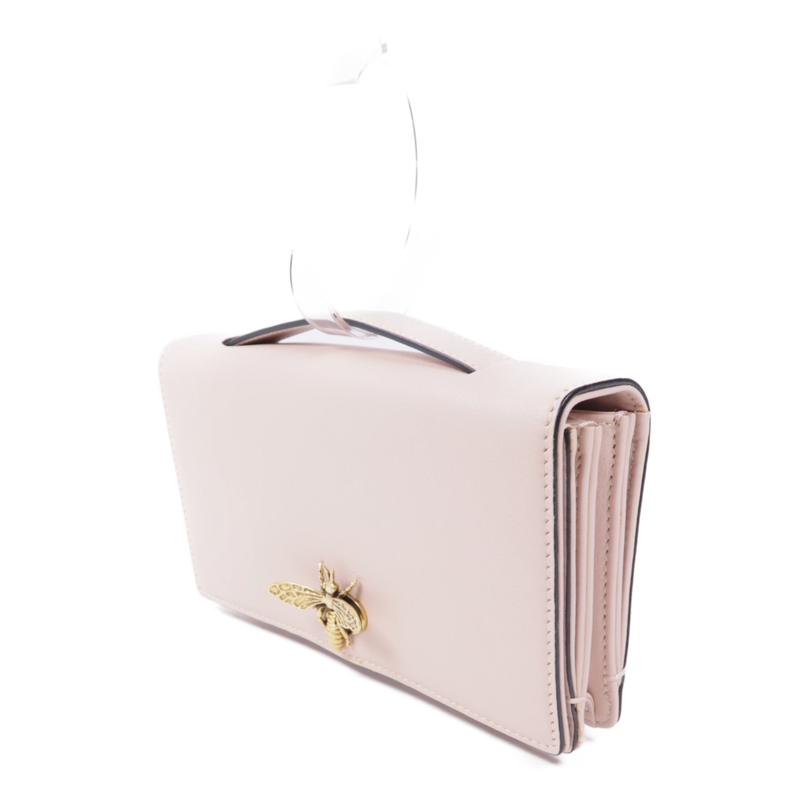 Dior 牛皮皮革Clutch Bag金扣手挽袋