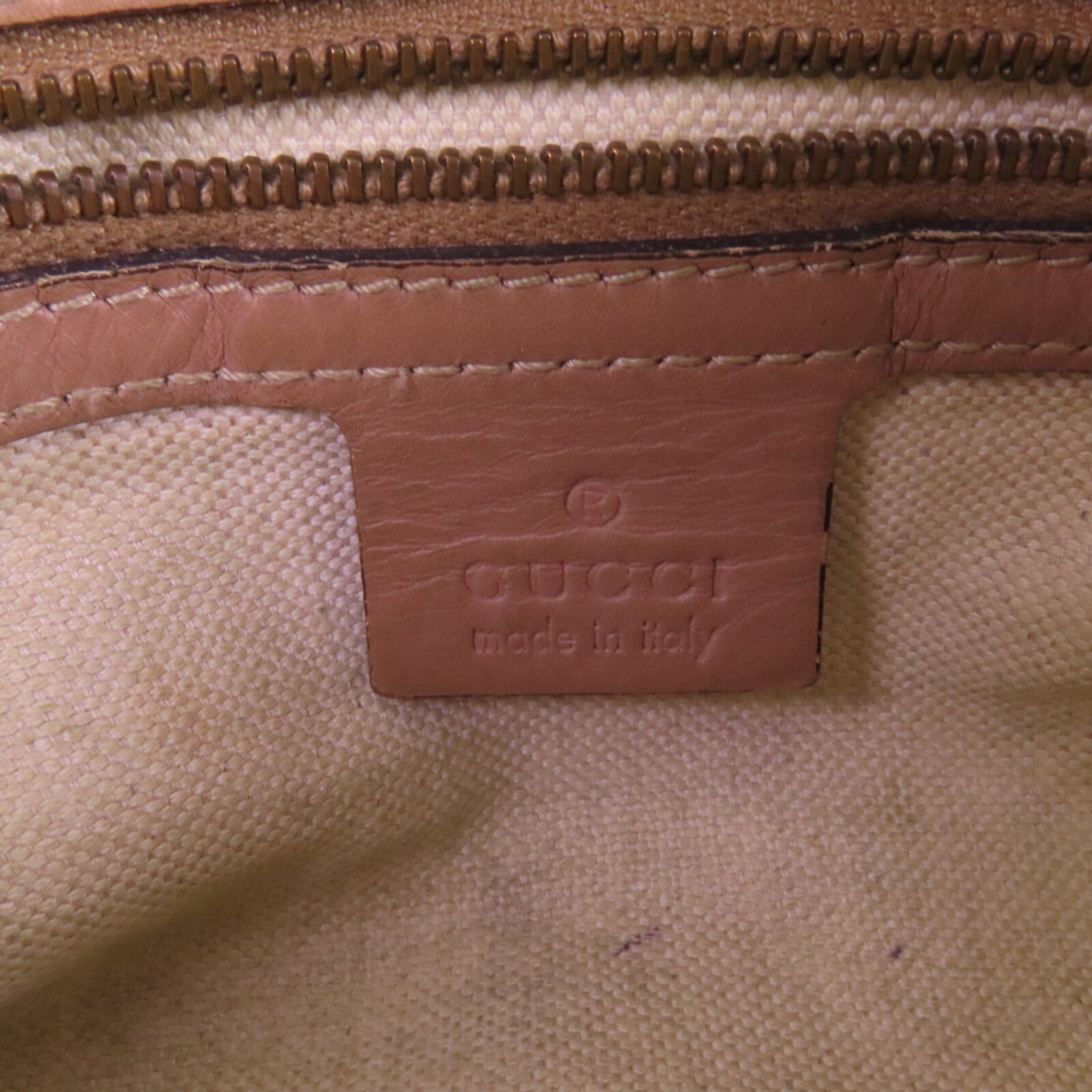 GUCCI GG帆布 Scarlett Stud Interlocking G Tote金扣肩背袋