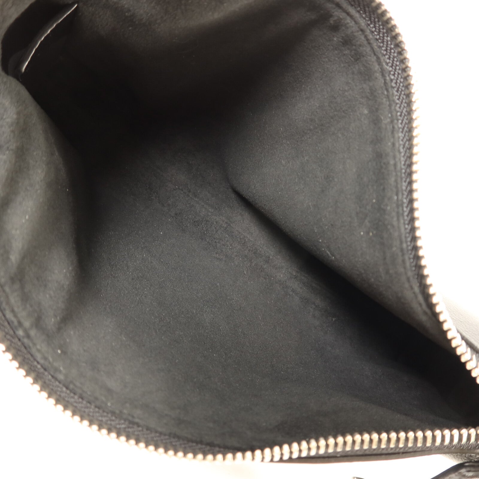 LOUIS VUITTON 牛皮皮革Slim Trunk銀扣鏈帶手挽肩背兩用袋