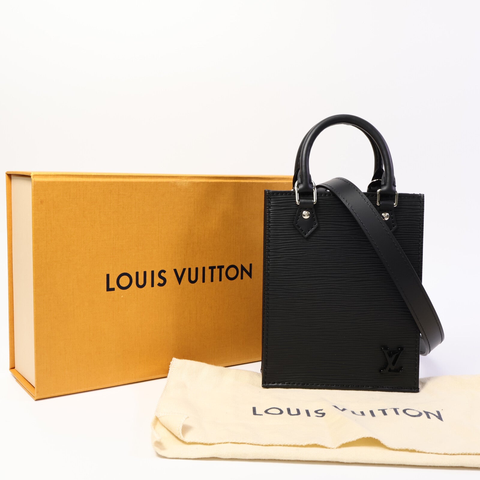 LOUIS VUITTON 【激減優惠】Epi Petit Sac Plat手挽肩背兩用袋