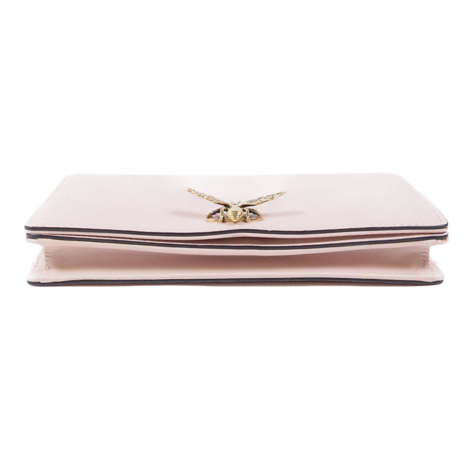 Dior 牛皮皮革Clutch Bag金扣手挽袋