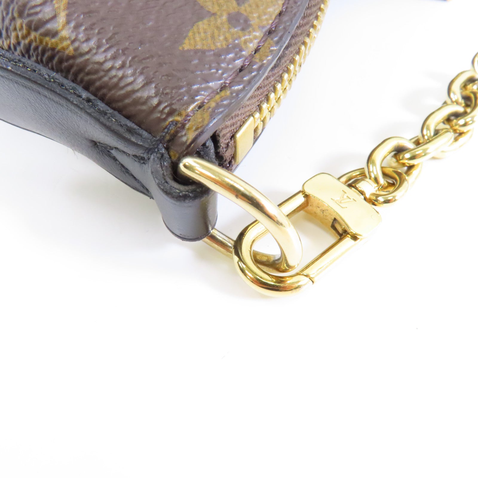 LOUIS VUITTON Monogram Boulogne金扣手挽肩背兩用袋棕色