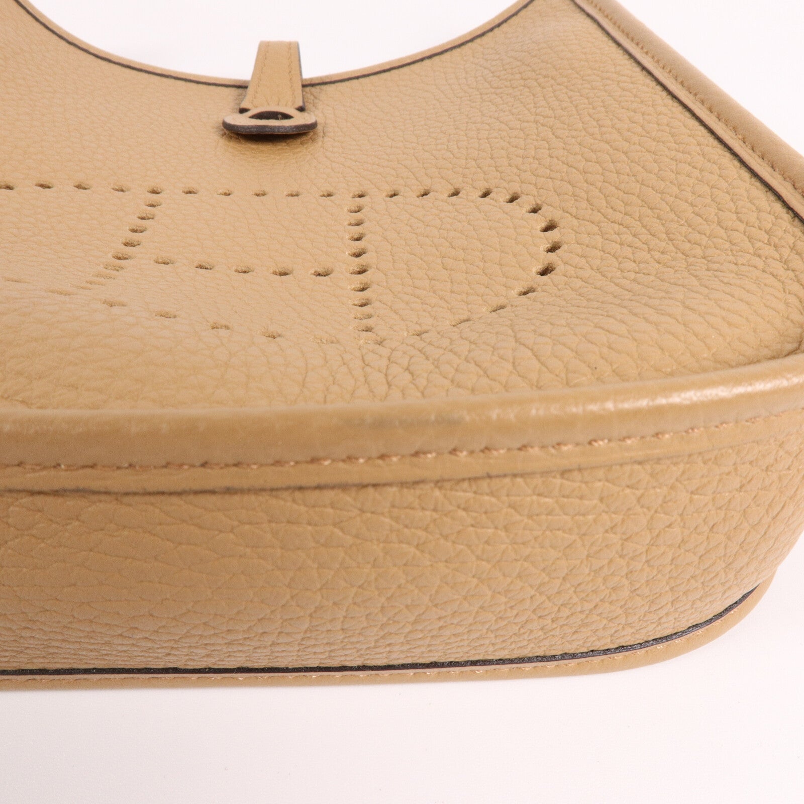 HERMES Clemence皮革Evelyne TPM肩背袋Chai