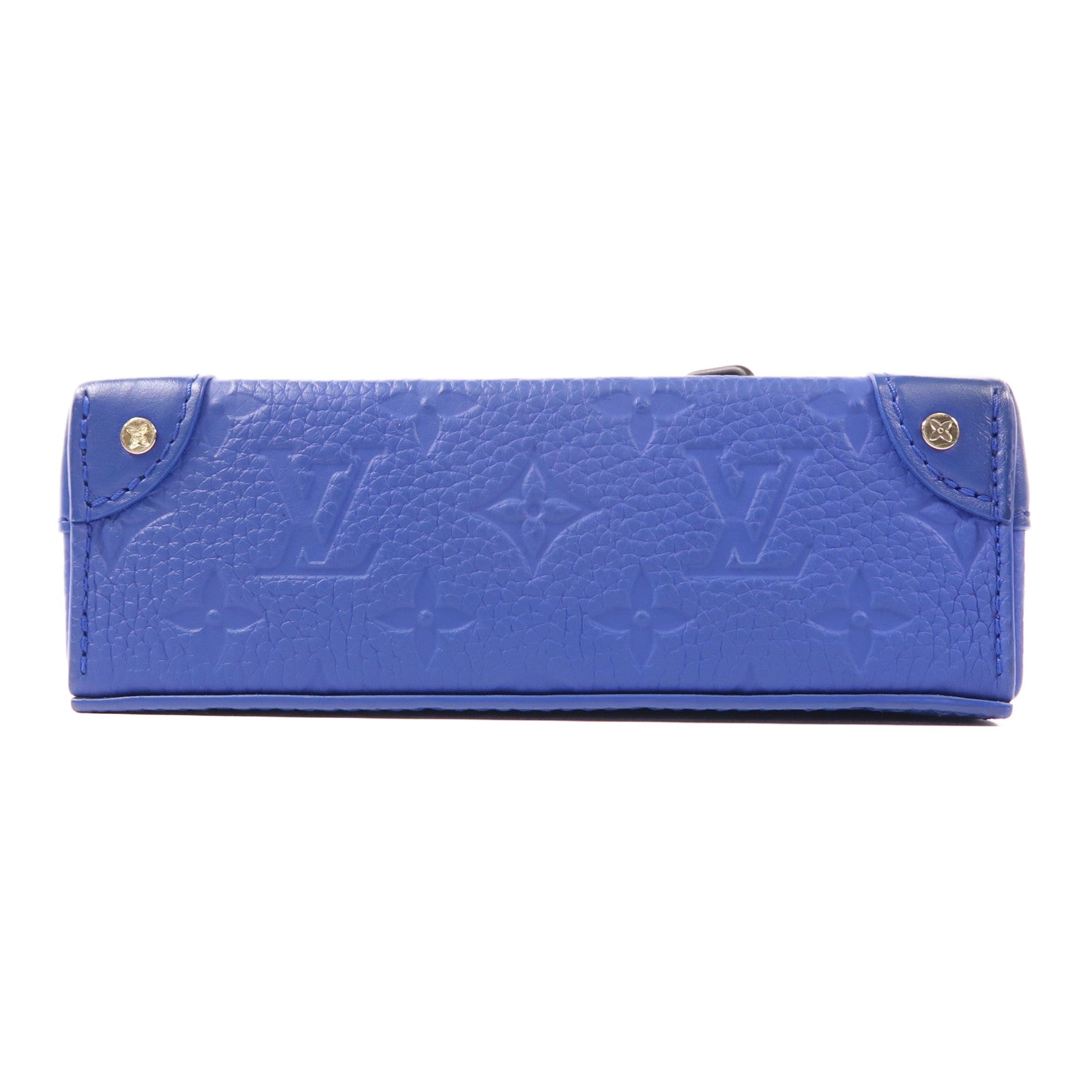 LOUIS VUITTON LV Steamer Shoulder Bag M82571 Monogram Taurillon Blue