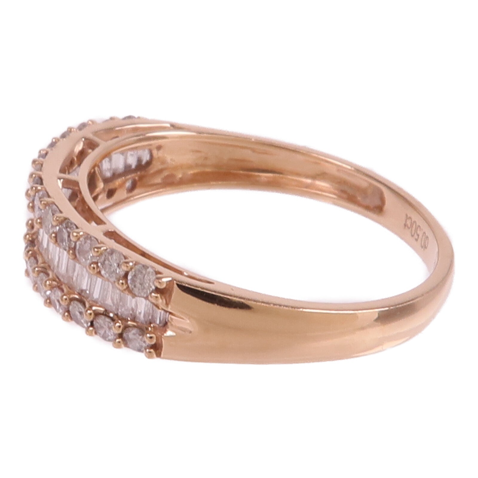 JEWELRY 18K玫瑰金Diamond Ring鑽石戒指US#5.75