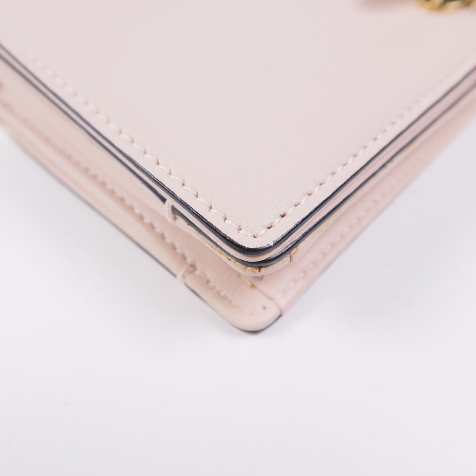 Dior 牛皮皮革Clutch Bag金扣手挽袋