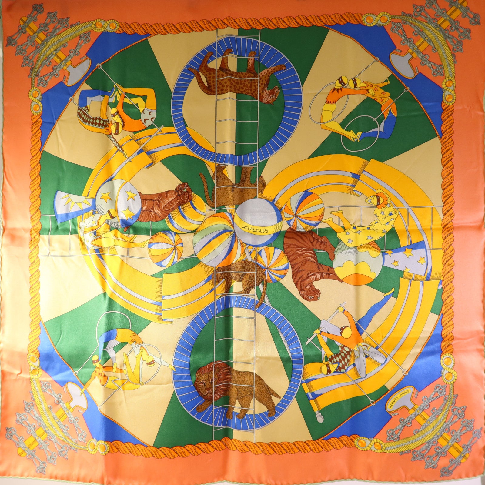 HERMES 絲質Scarf絲巾