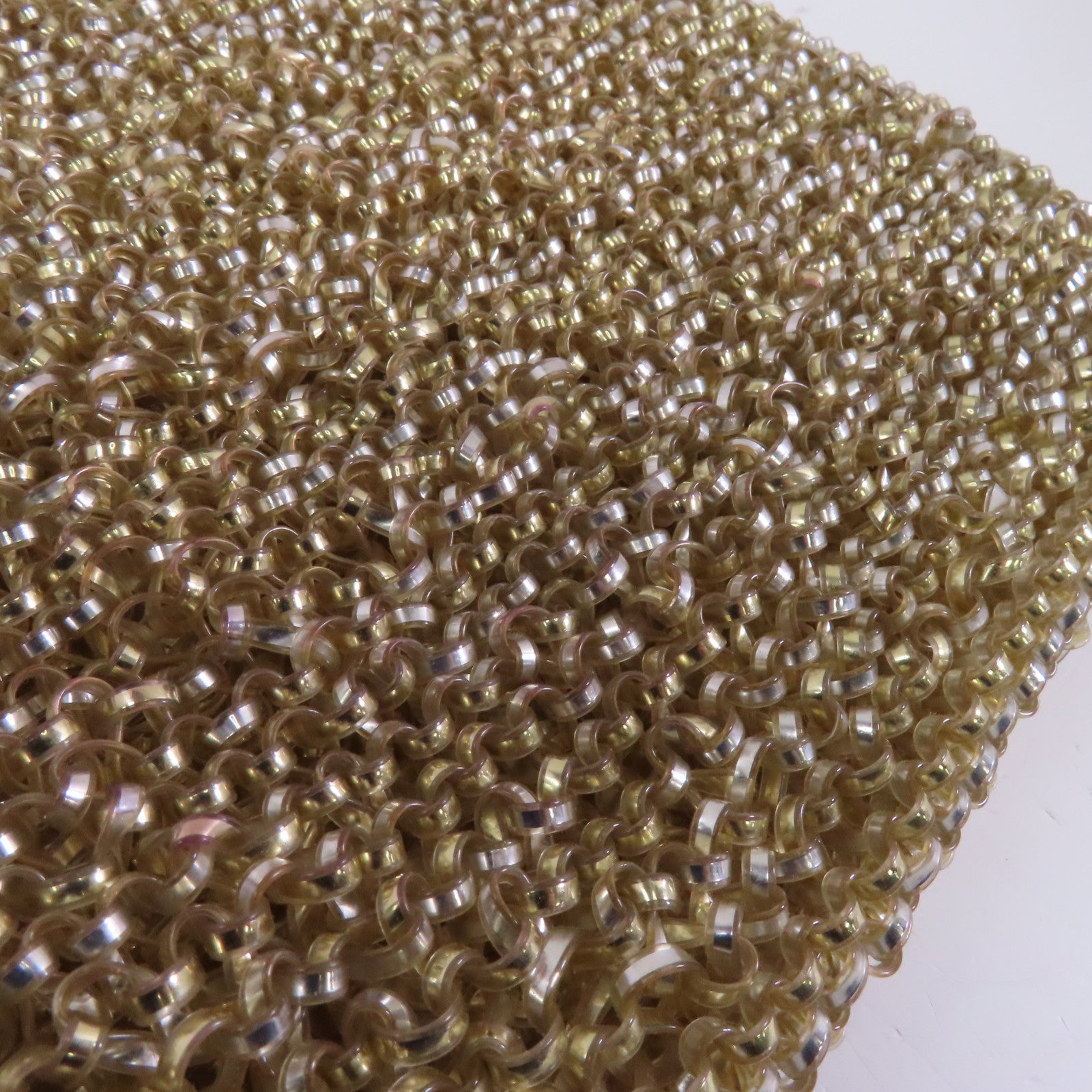 ANTEPRIMA PVC Handbag銀扣手挽袋金色