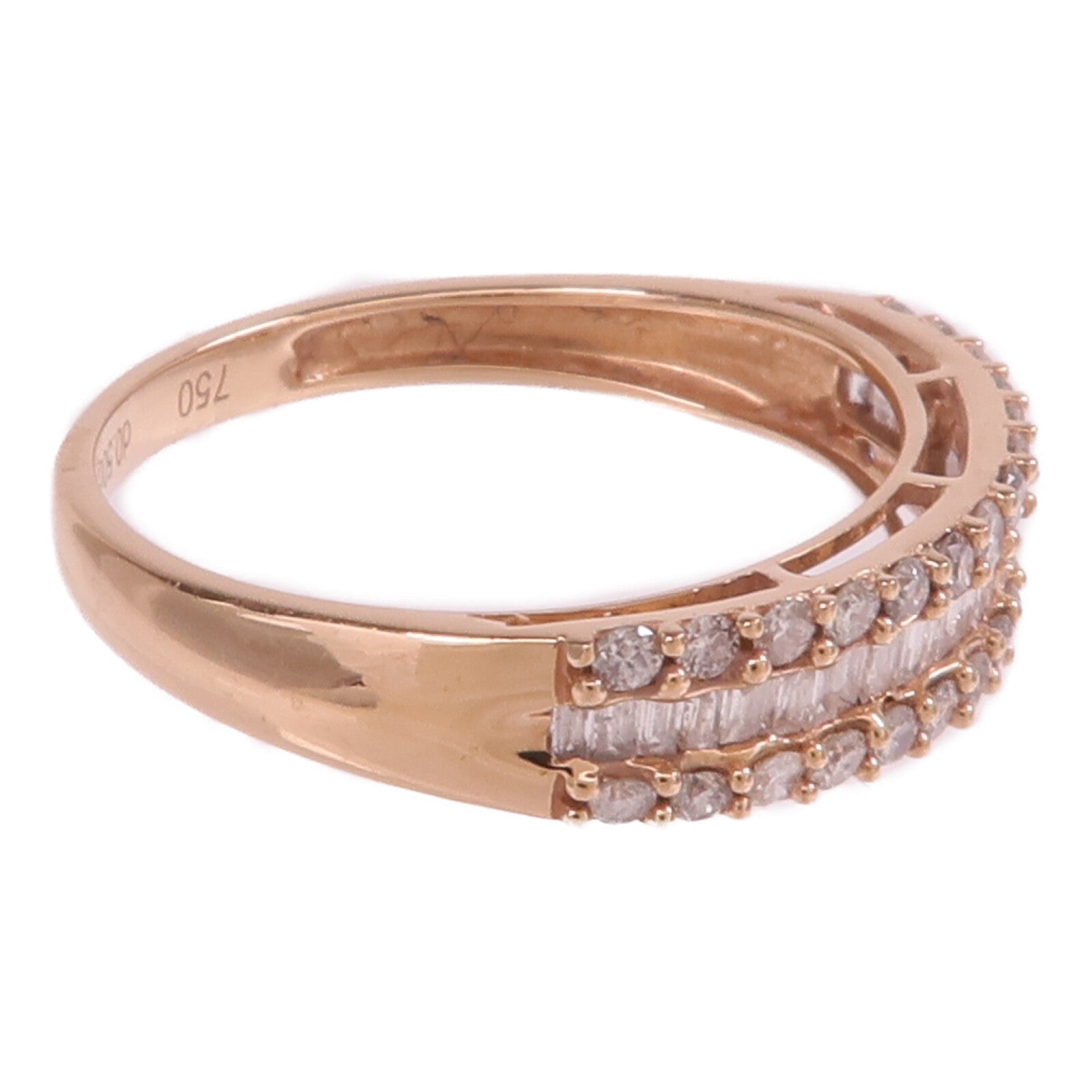 JEWELRY 18K玫瑰金Diamond Ring鑽石戒指US#5.75