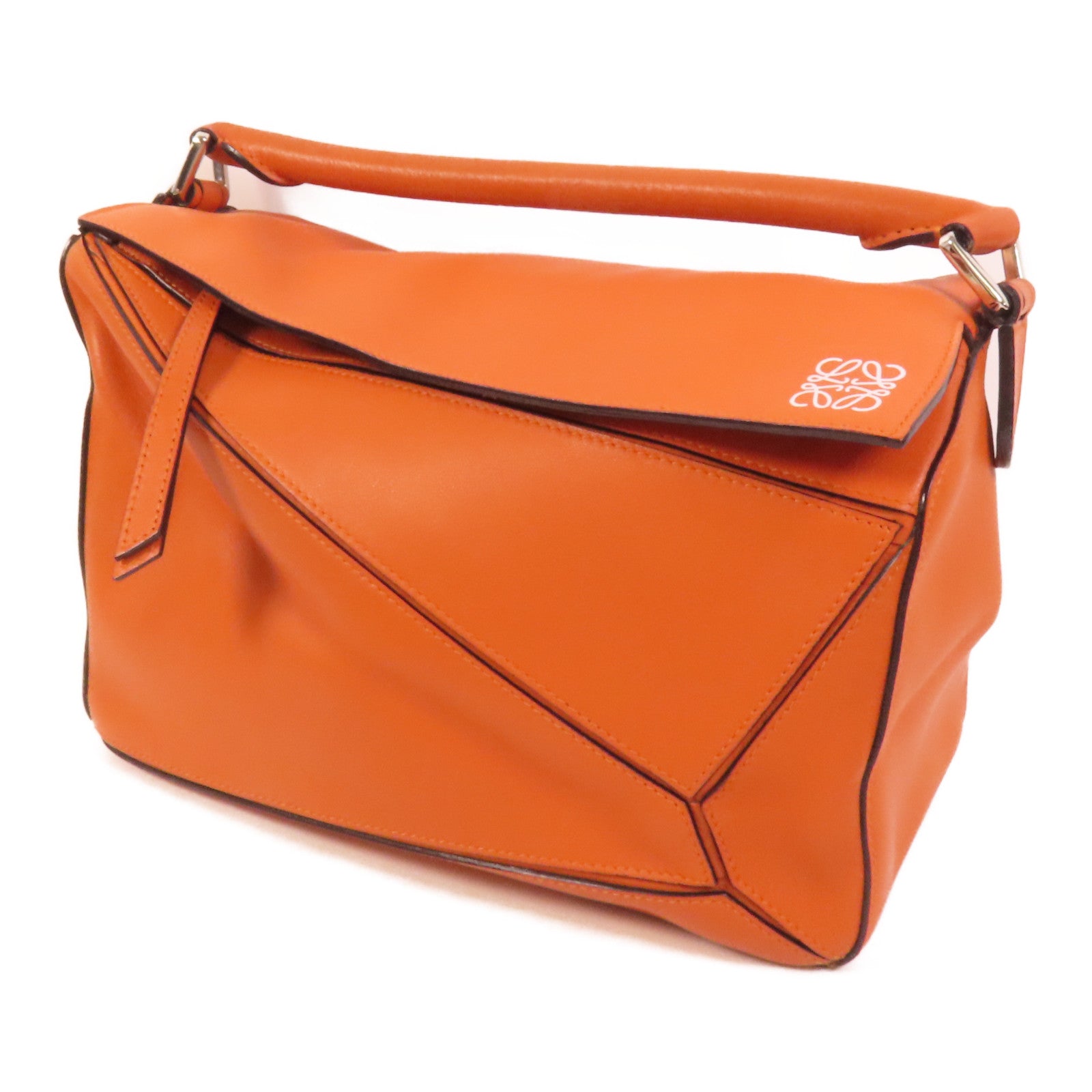 LOEWE 牛皮皮革Puzzle Small Bag手挽肩背兩用袋