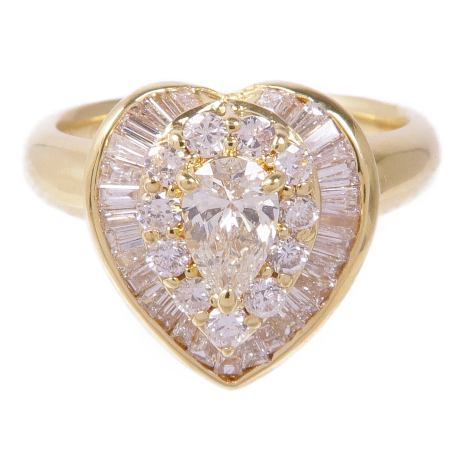 JEWELRY 18K黃金Diamond Ring鑽石戒指US#5.5