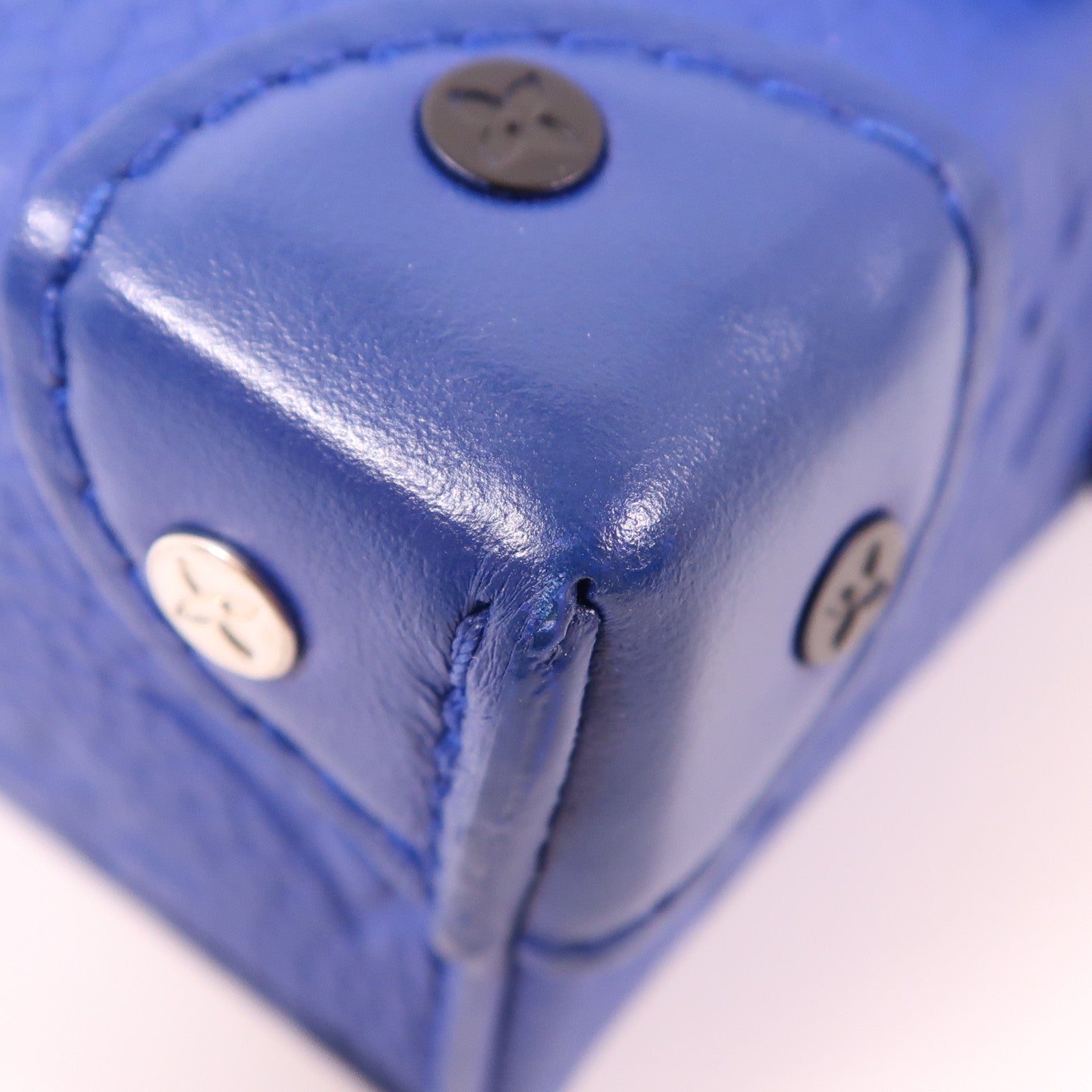 LOUIS VUITTON LV Steamer Shoulder Bag M82571 Monogram Taurillon Blue