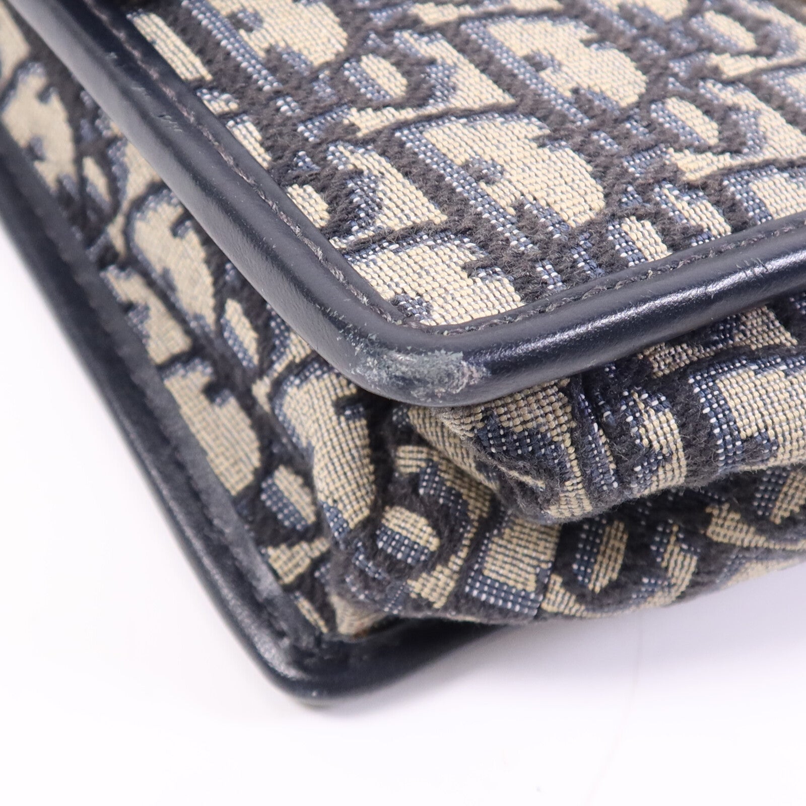 Dior Oblique Jacquard/皮革 30 Montaigne Chain Bag金扣鏈帶肩背袋