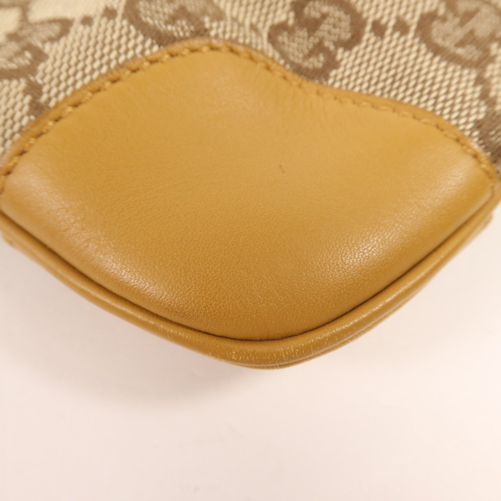 GUCCI 帆布Shoulder Bag金扣肩背袋