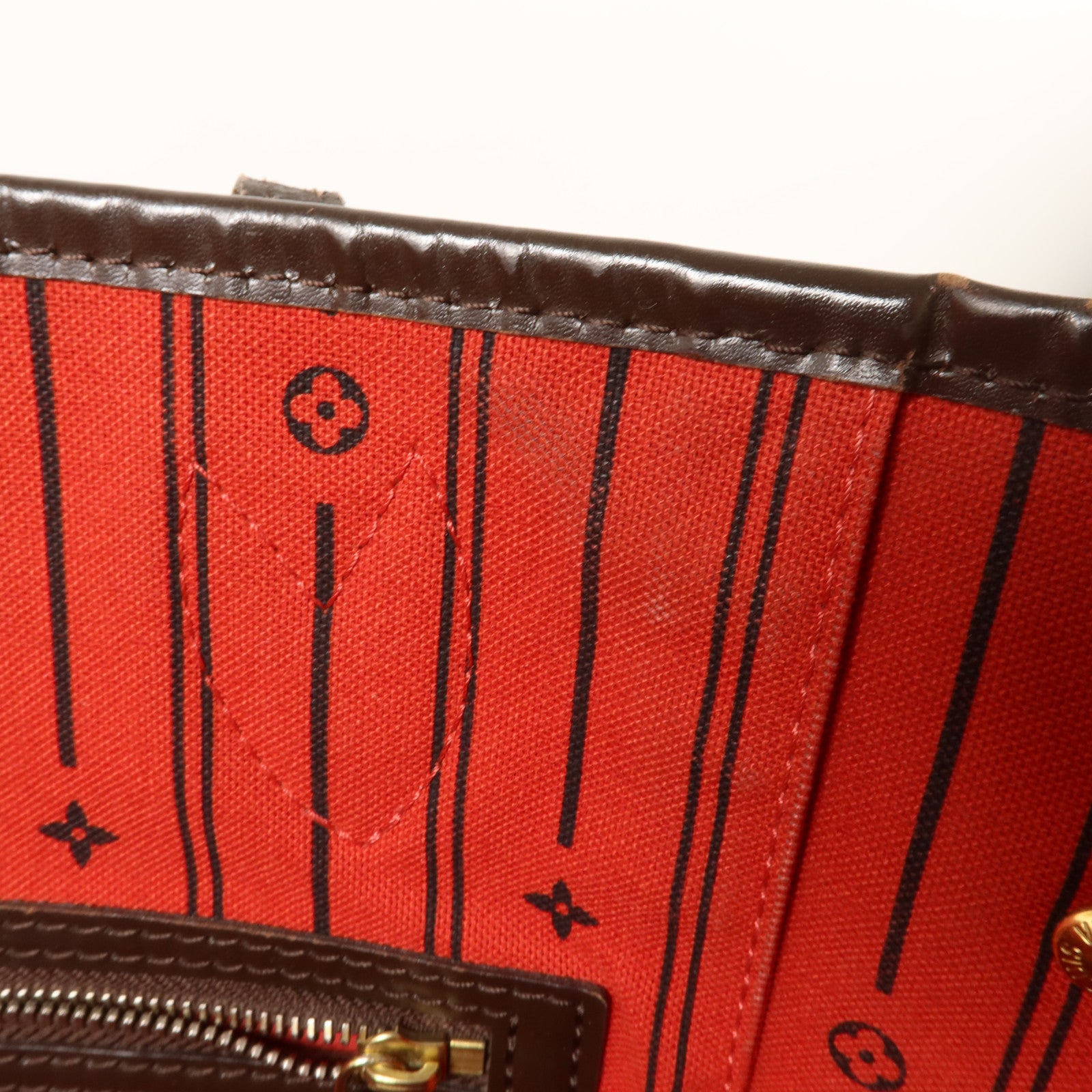 LOUIS VUITTON Damier Neverfull MM肩背袋