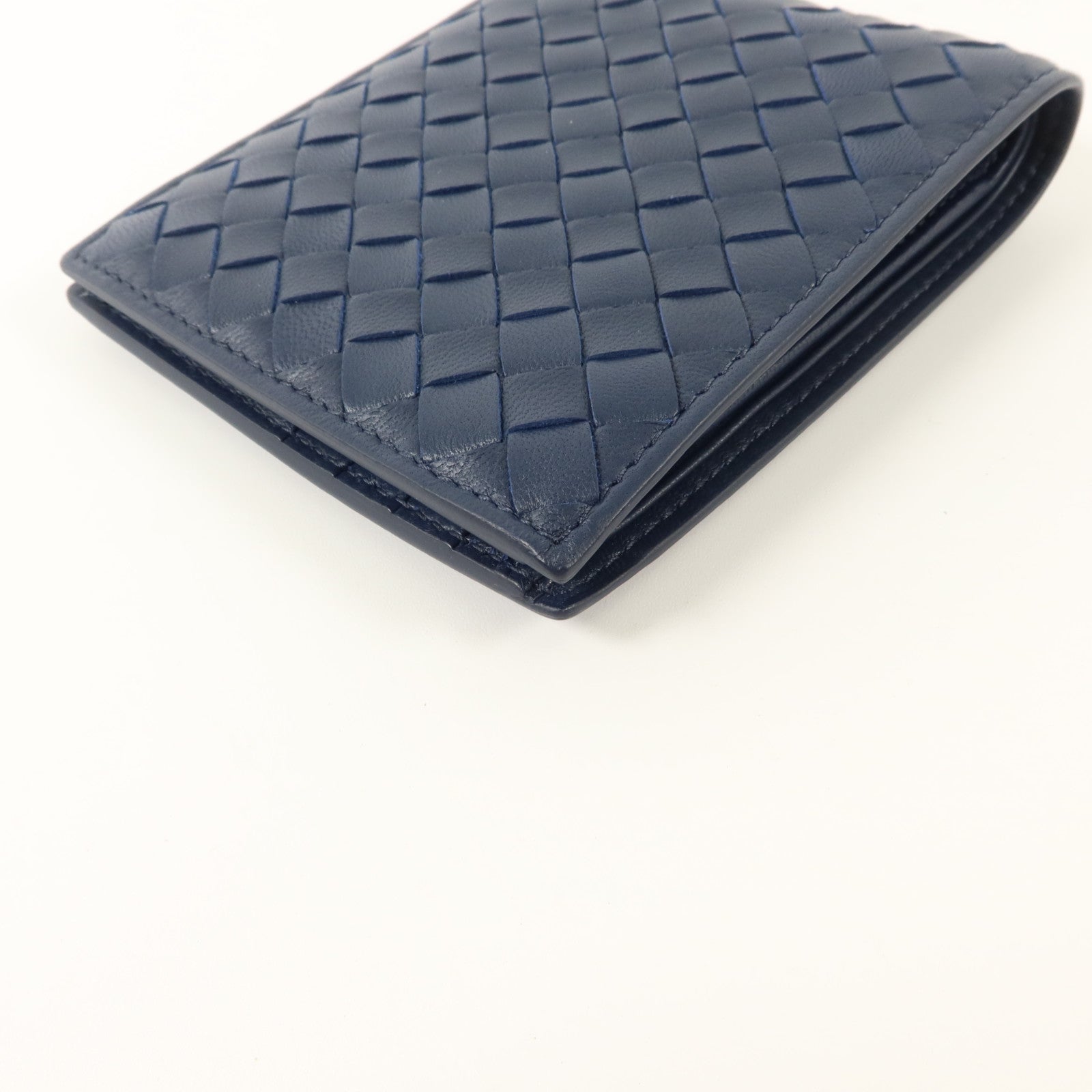 BOTTEGA VENETA 織紋皮革Bifold Wallet錢包