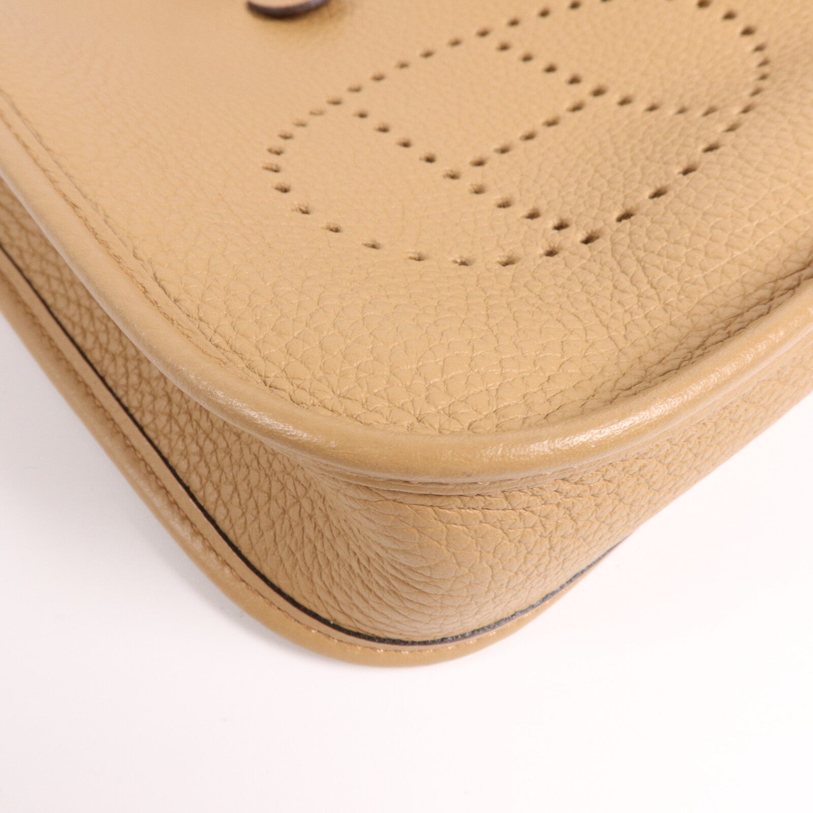 HERMES Clemence皮革Evelyne TPM肩背袋Chai