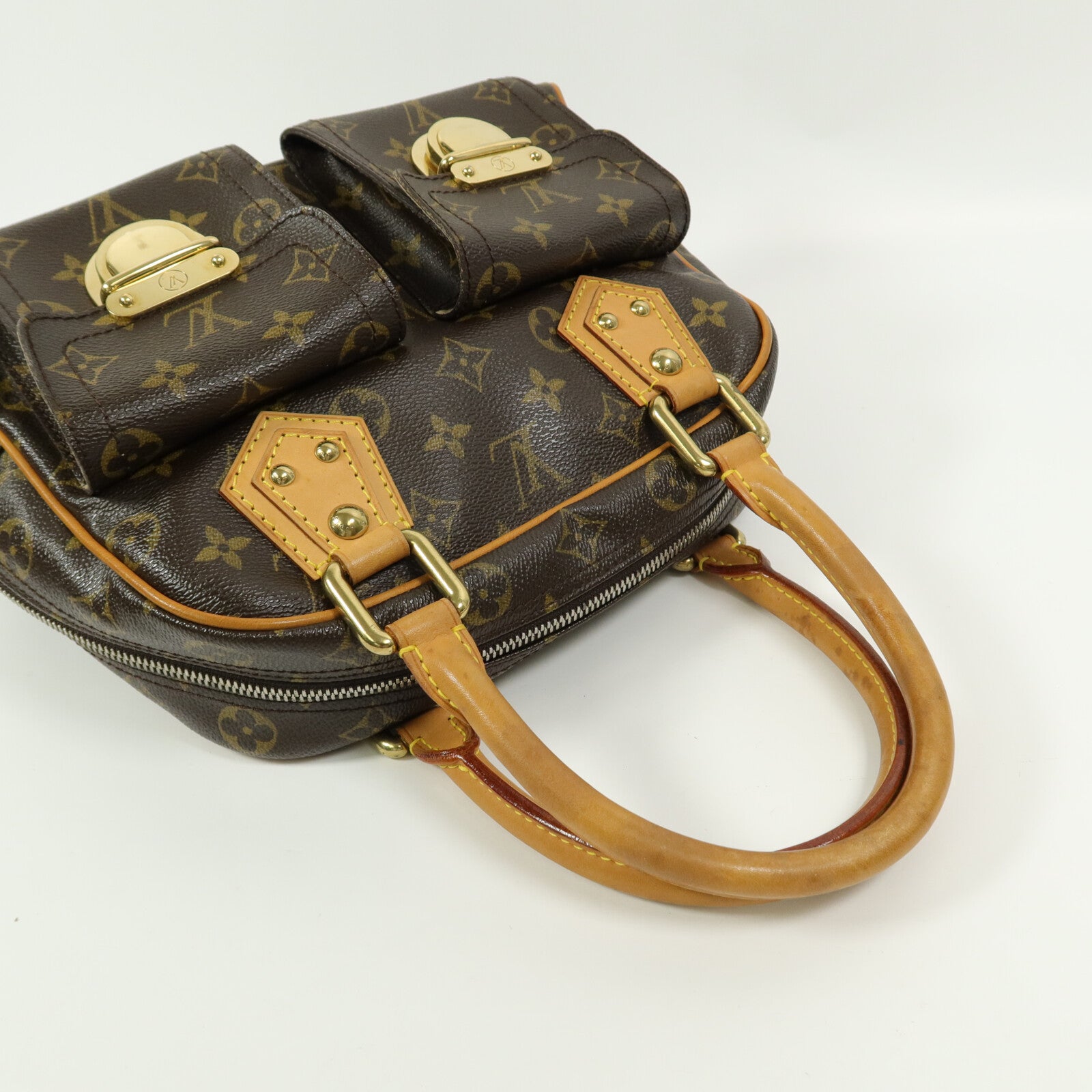 LOUIS VUITTON Monogram Manhattan PM手挽袋