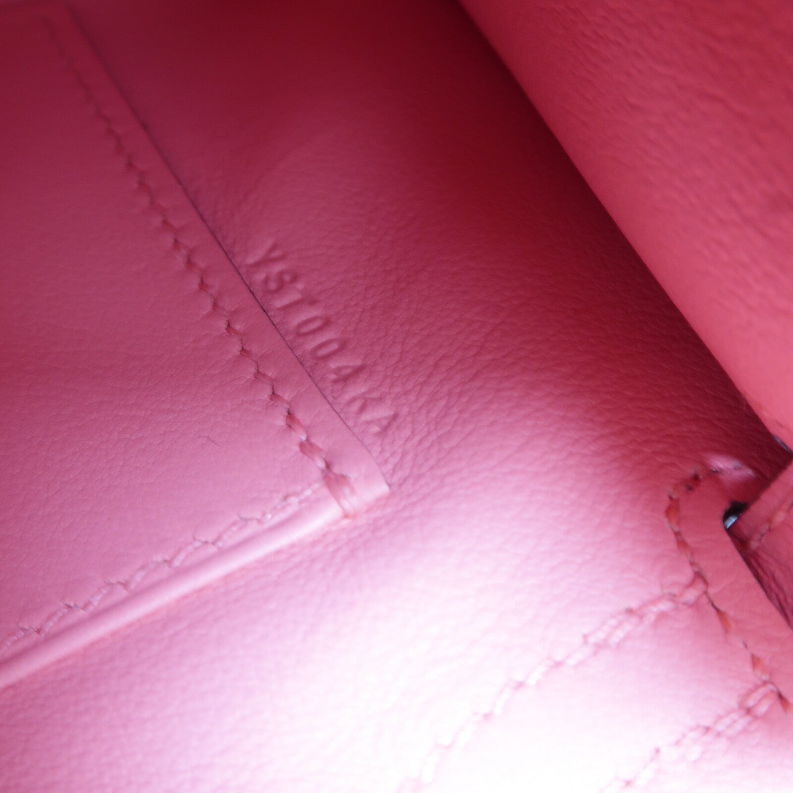 HERMES Swift皮革Kelly Pochette手挽袋Rose Azalee