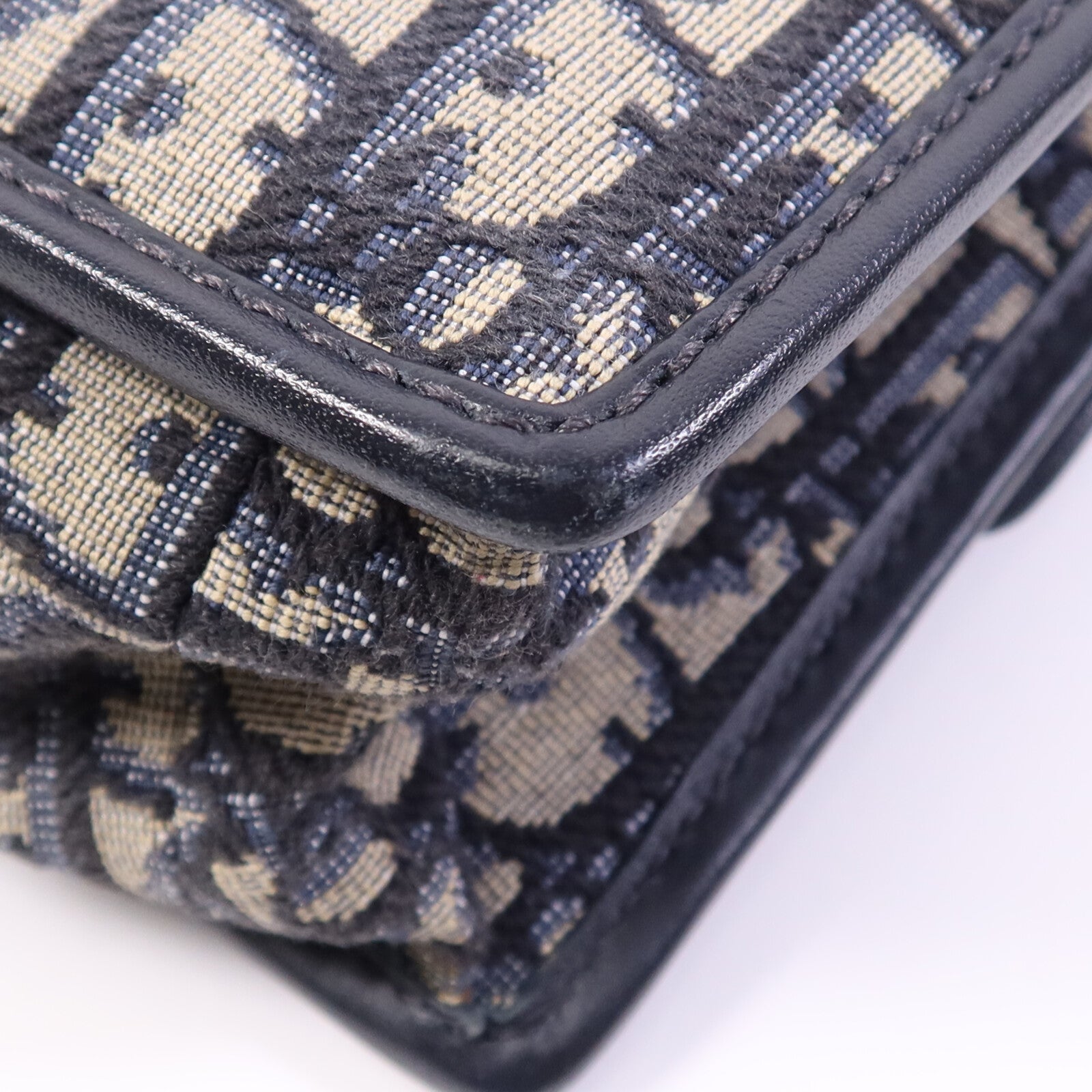 Dior Oblique Jacquard/皮革 30 Montaigne Chain Bag金扣鏈帶肩背袋