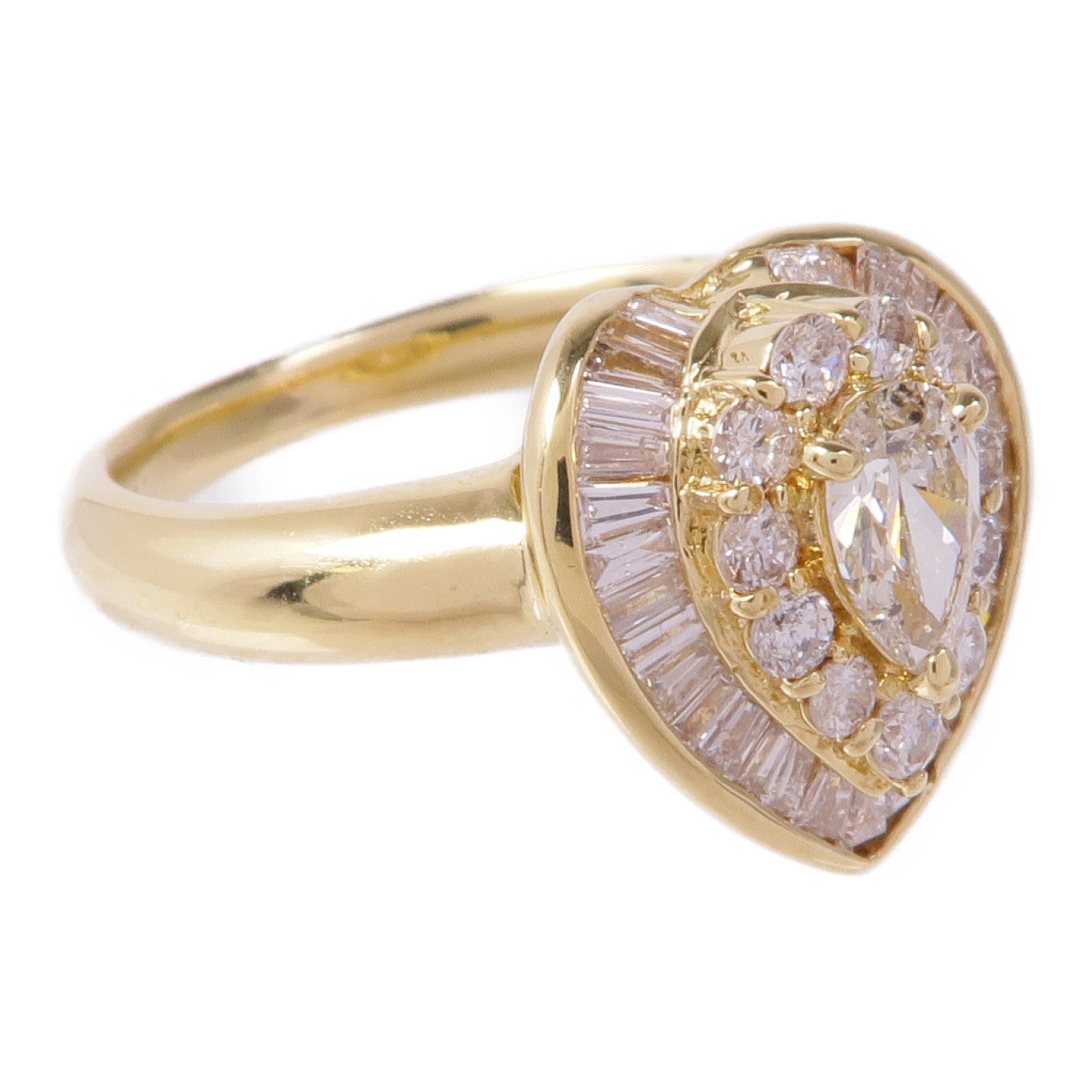 JEWELRY 18K黃金Diamond Ring鑽石戒指US#5.5