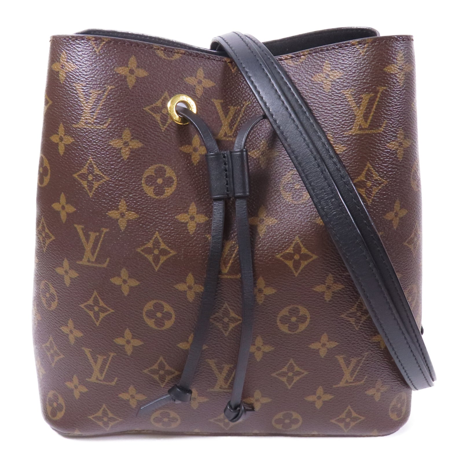 LOUIS VUITTON Monogram Neo Noe MM金扣肩背袋