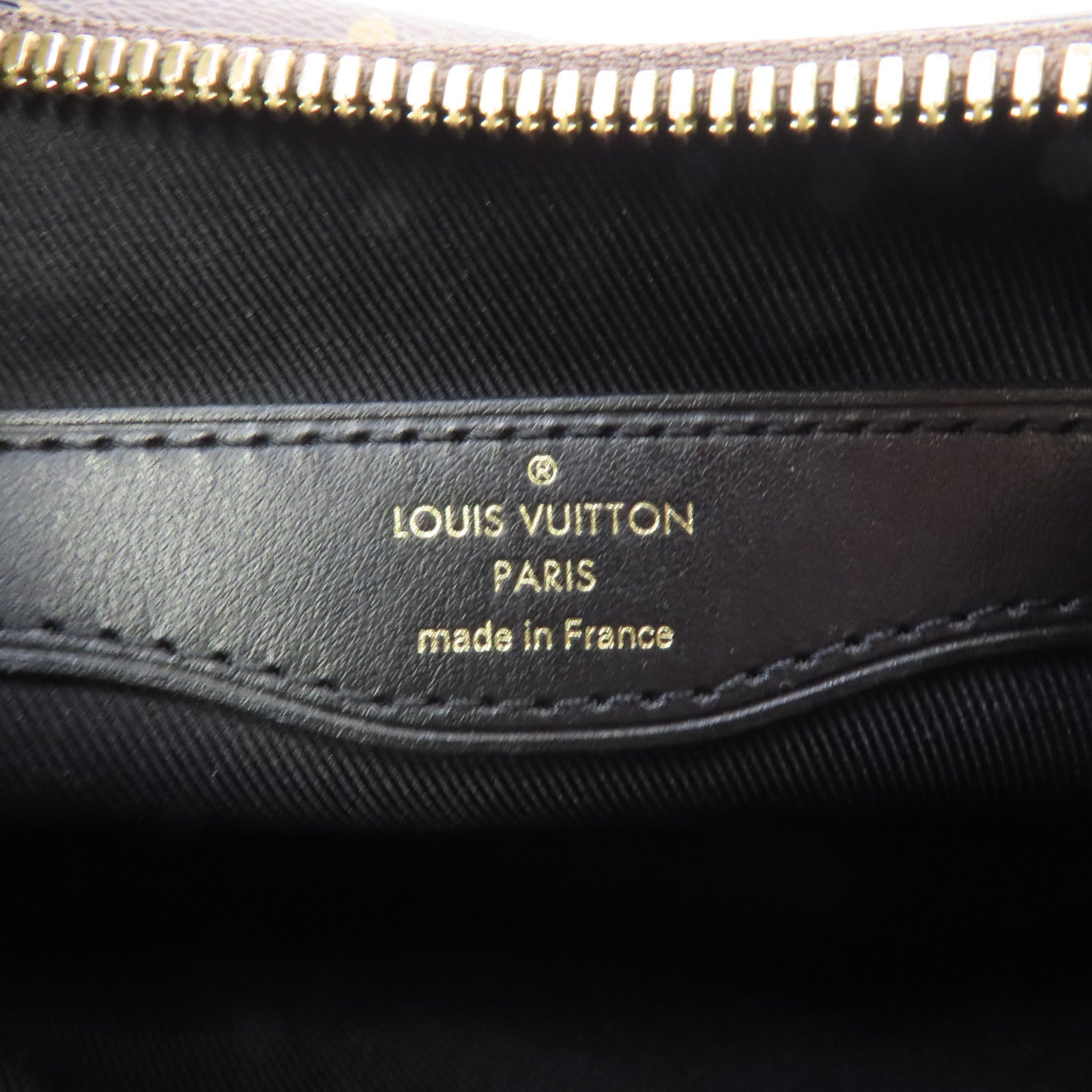 LOUIS VUITTON Monogram Boulogne金扣手挽肩背兩用袋棕色