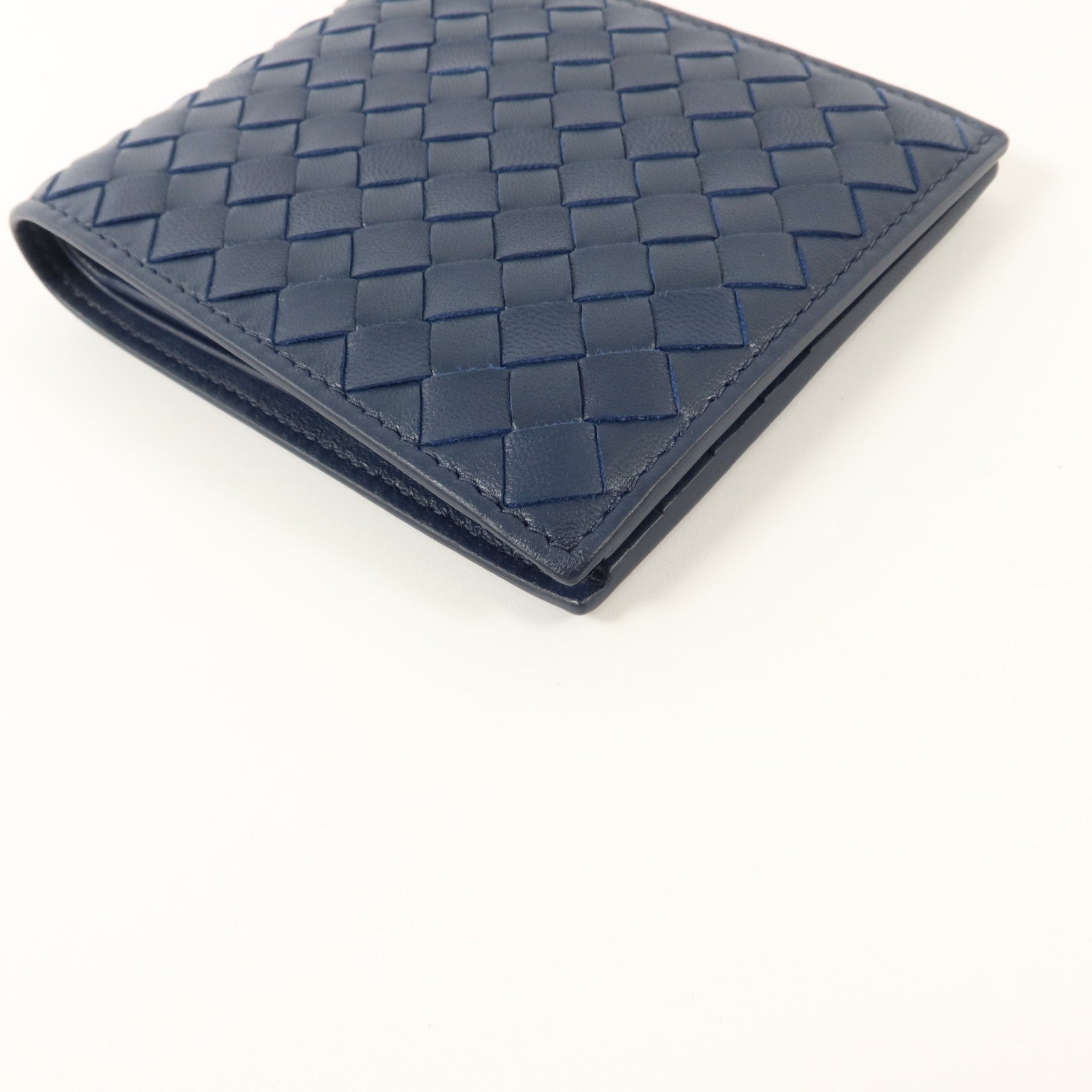 BOTTEGA VENETA 織紋皮革Bifold Wallet錢包