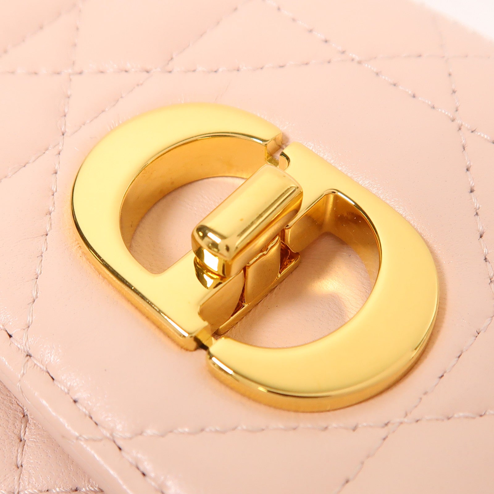 Dior 羊皮皮革Miss Caro金扣鏈帶肩背袋