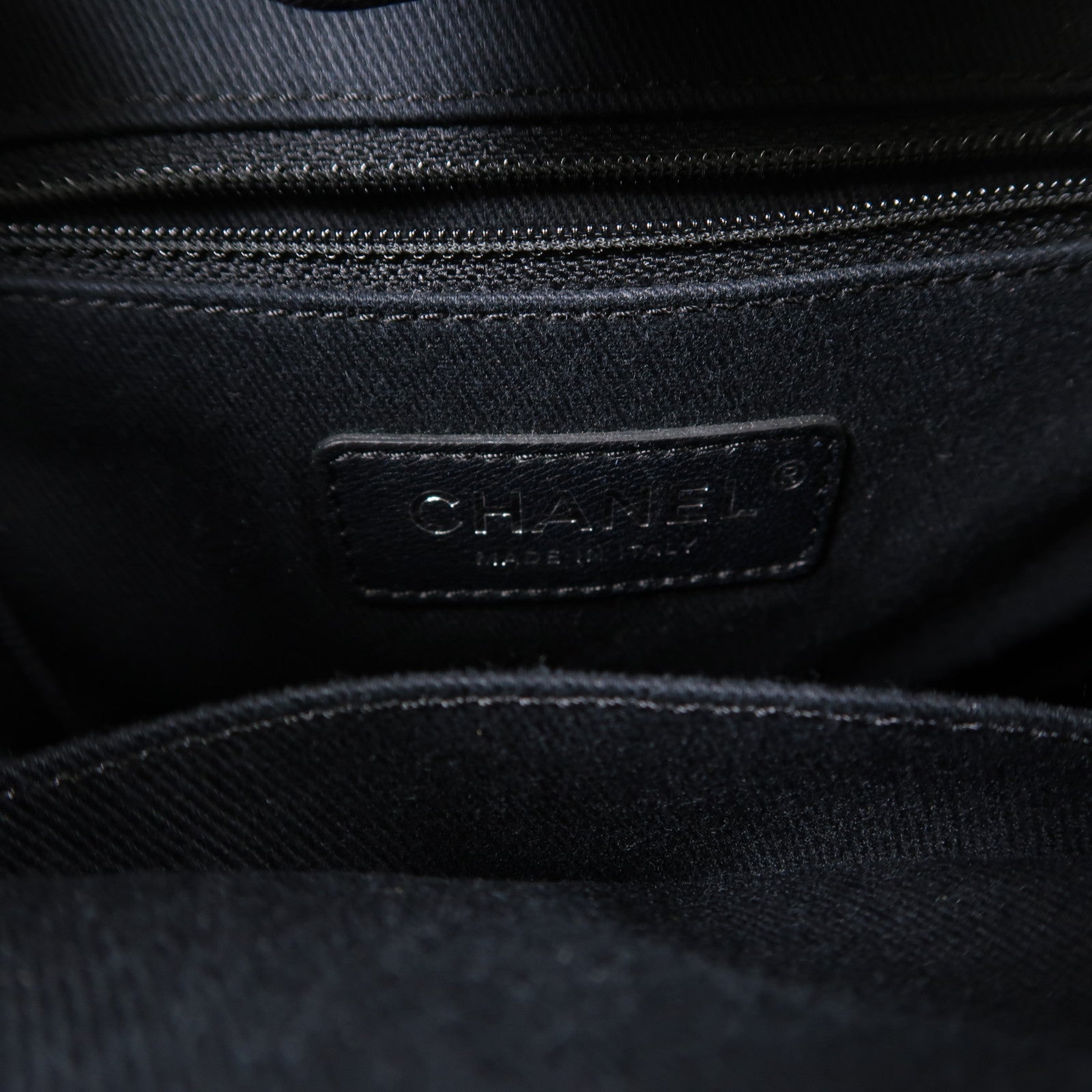 CHANEL 牛皮皮革2 way Shoulder銀扣鏈帶手挽肩背兩用袋