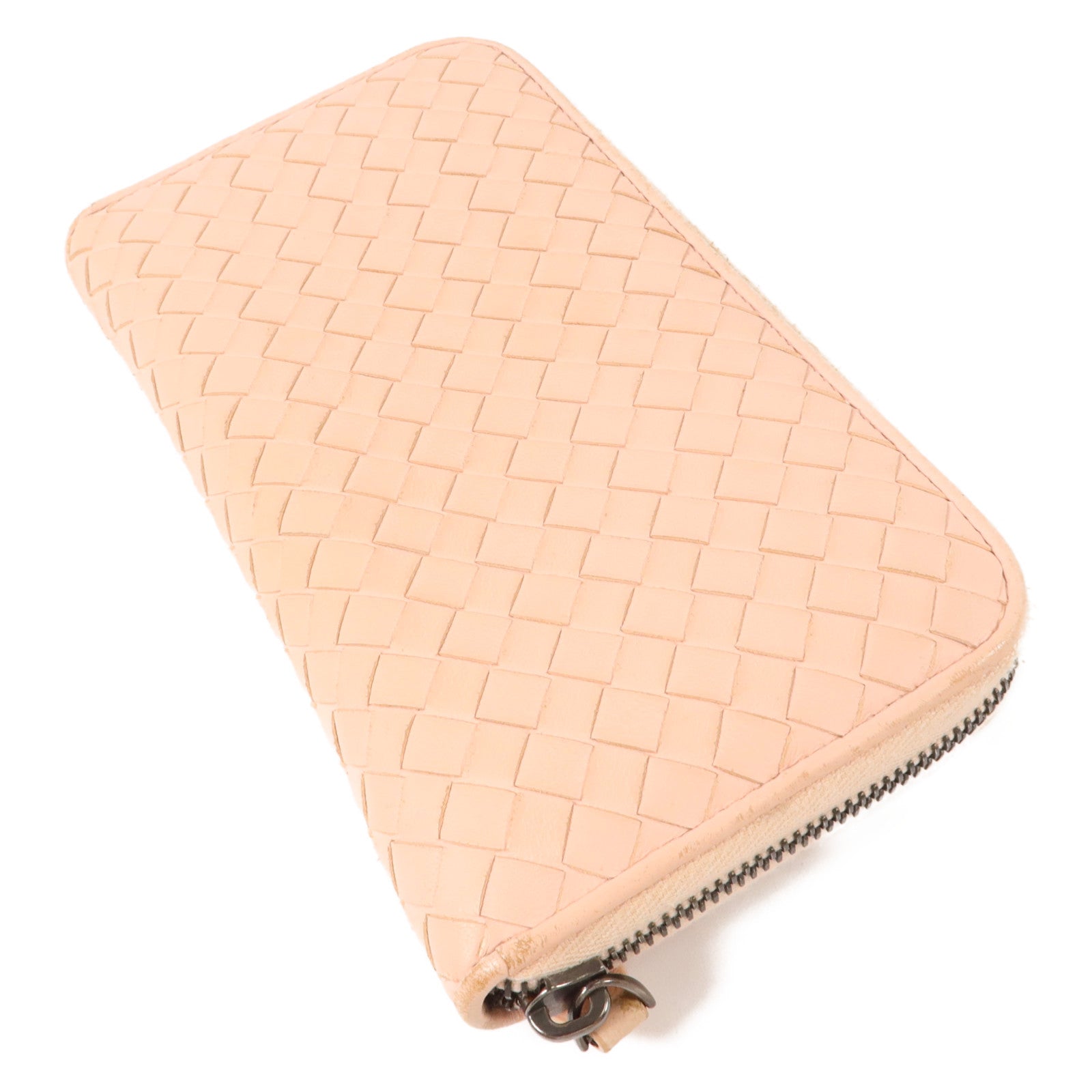 BOTTEGA VENETA 羊皮皮革Long Round Wallet長錢包