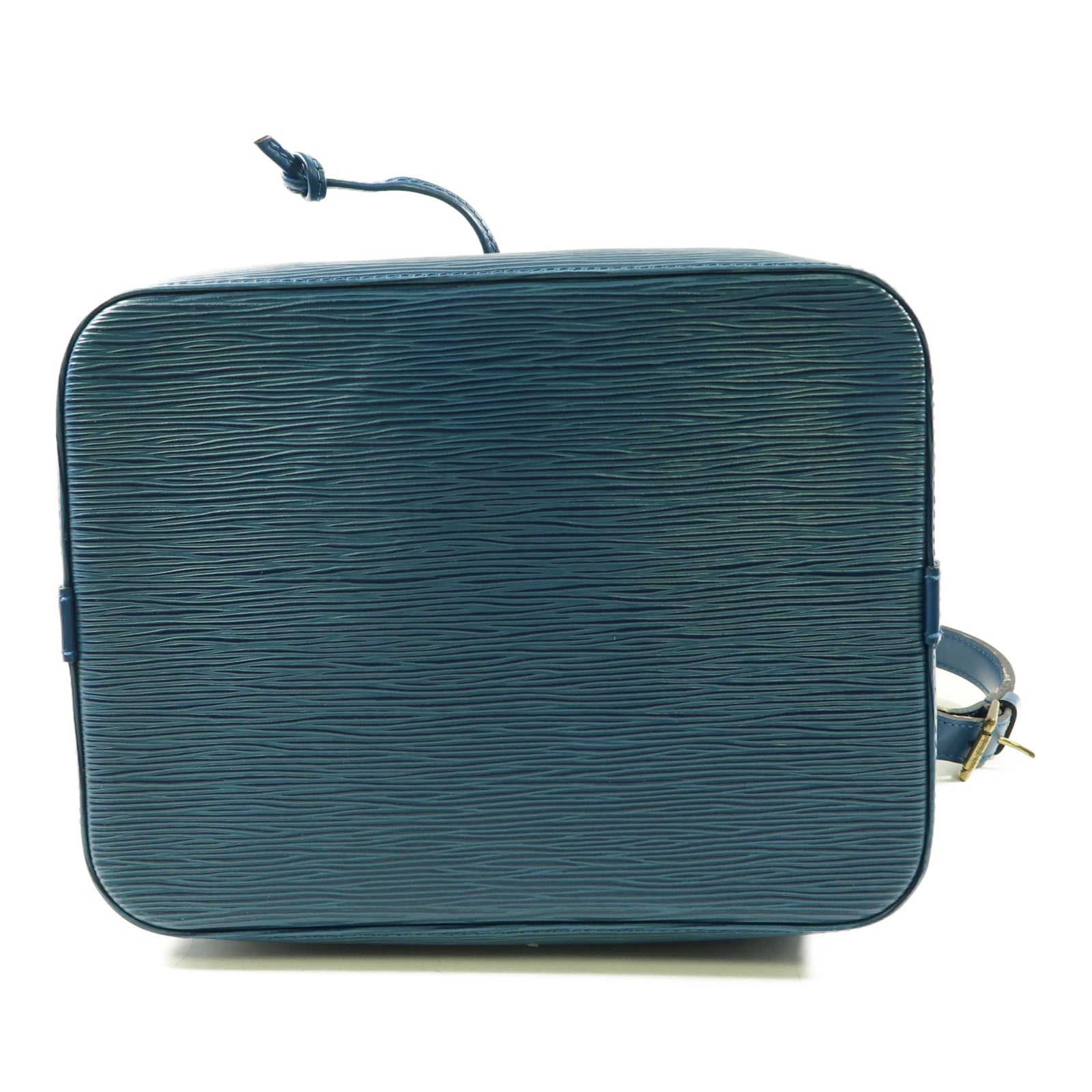 LOUIS VUITTON Epi Petit Noe金扣肩背袋藍色