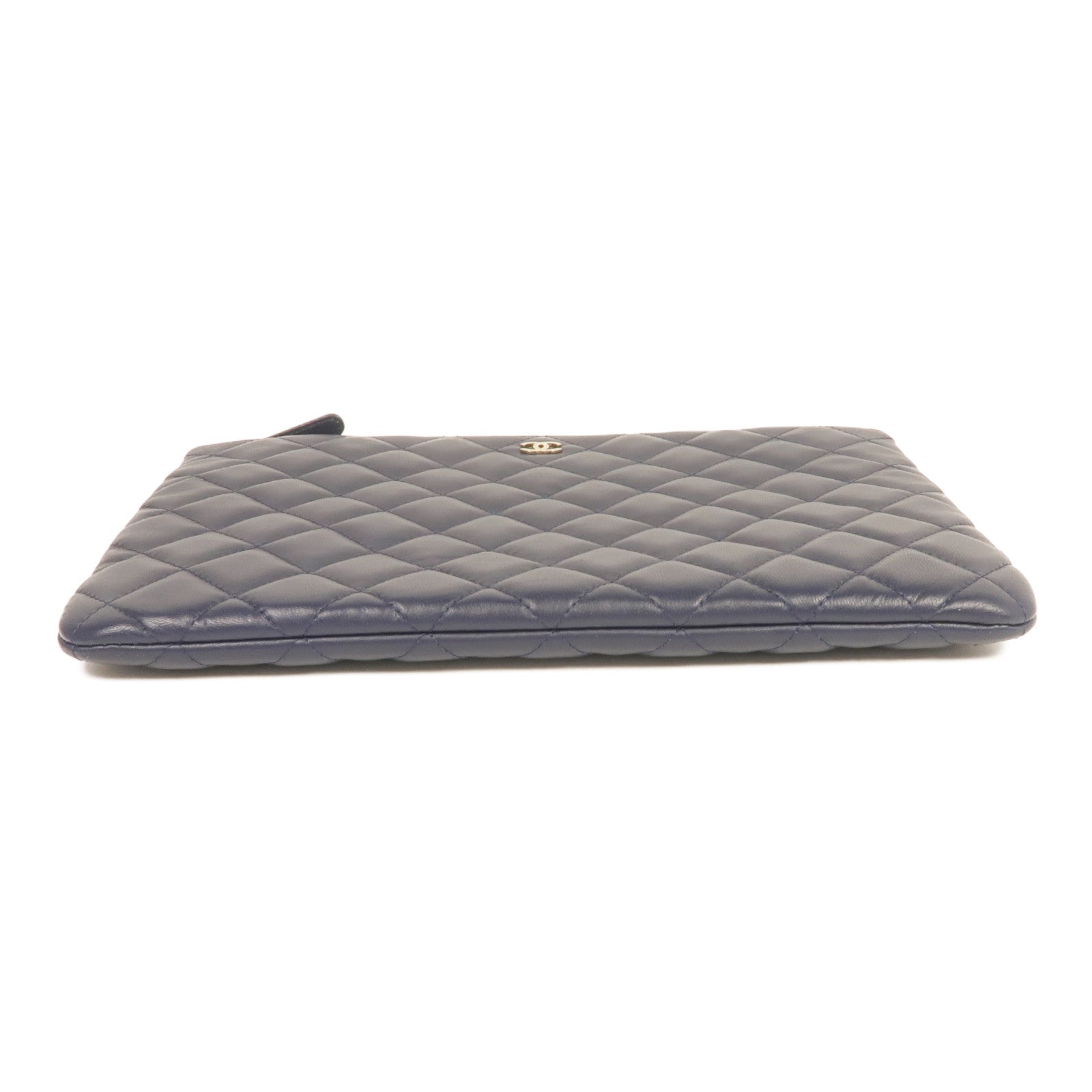 CHANEL 羊皮皮革Clutch Bag金扣手挽袋