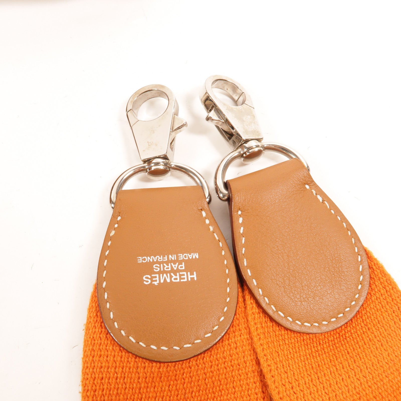 HERMES Swift皮革Toolbox 26手挽肩背兩用袋Gold/Orange