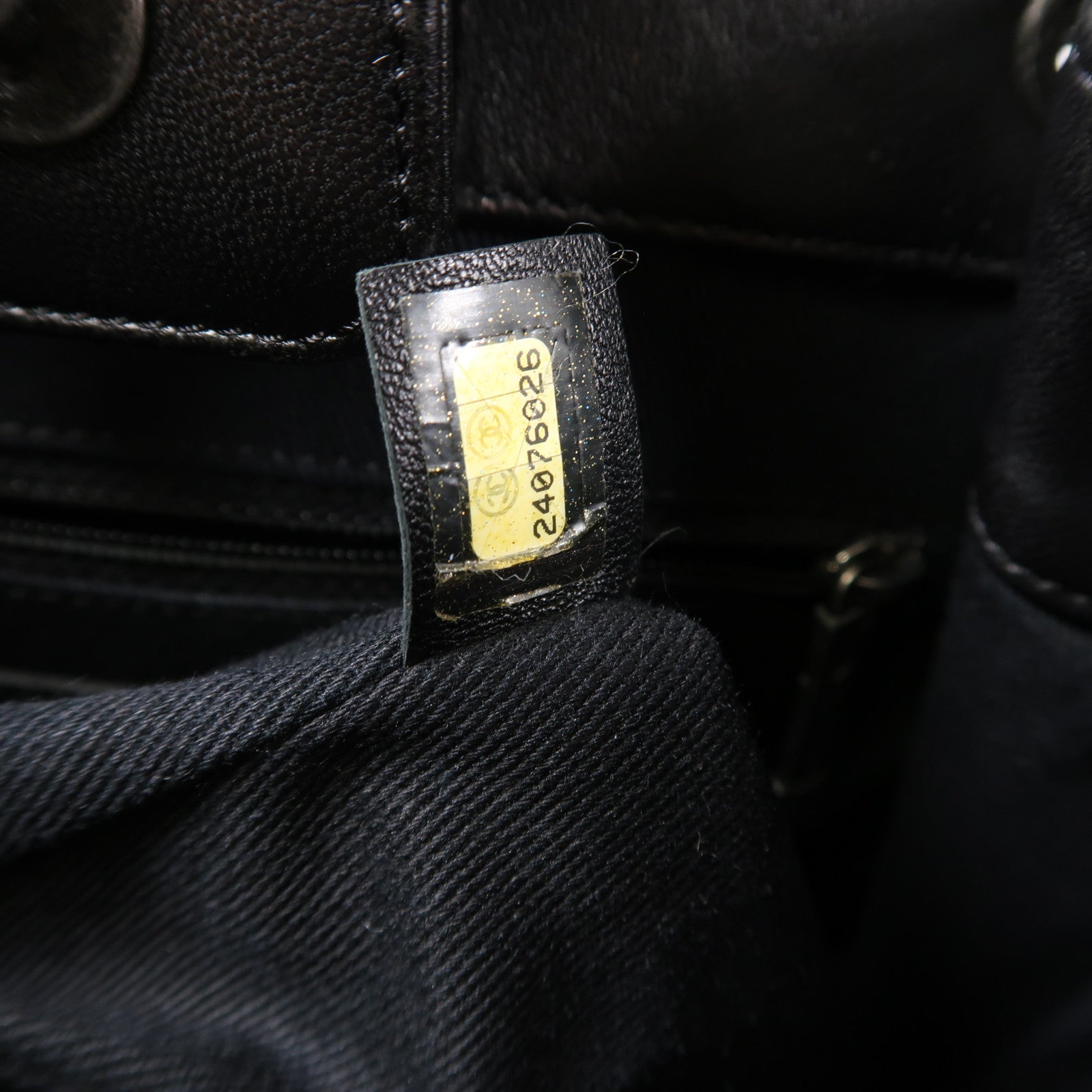 CHANEL 牛皮皮革2 way Shoulder銀扣鏈帶手挽肩背兩用袋