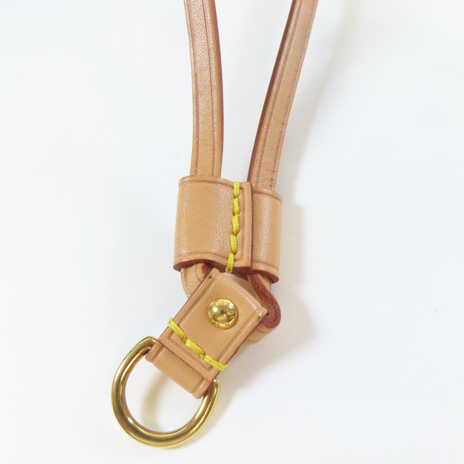 LOUIS VUITTON Monogram Neverfull MM金扣手挽袋啡色