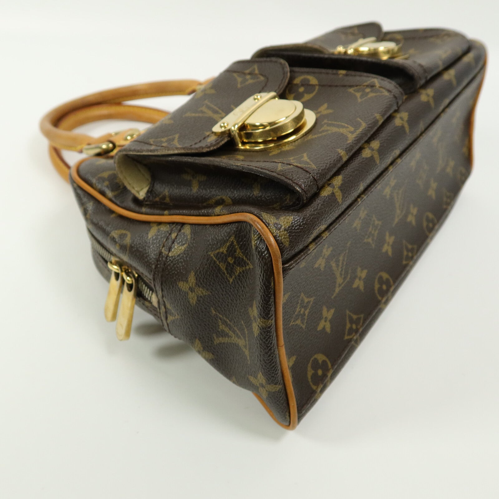 LOUIS VUITTON Monogram Manhattan PM手挽袋
