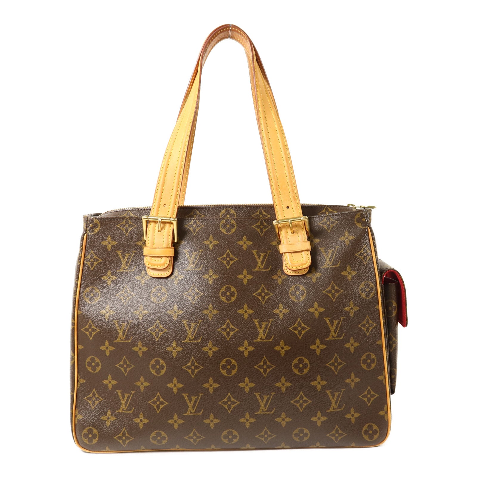 LOUIS VUITTON Monogram Multipli Cite金扣肩背袋