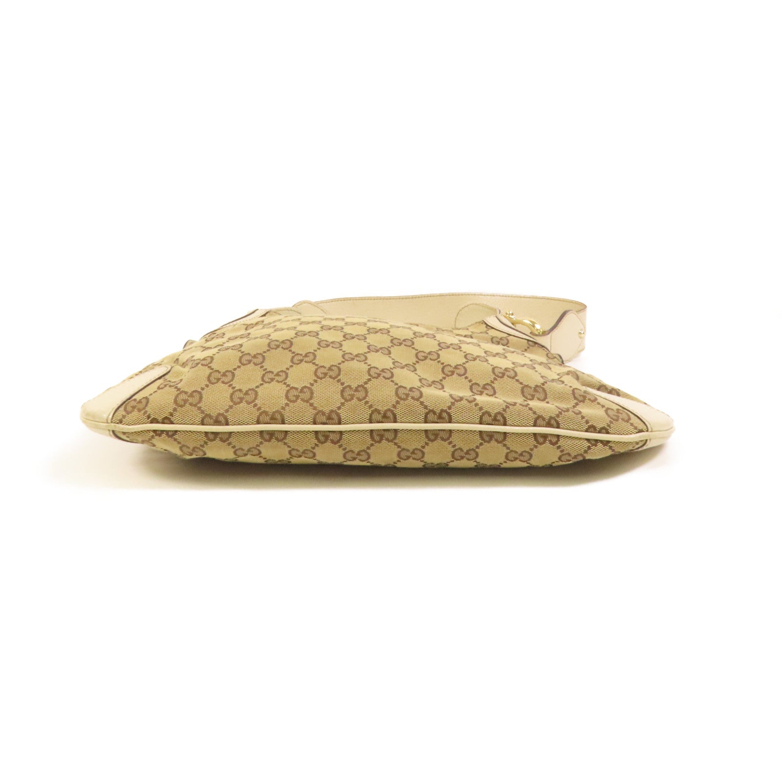 GUCCI 帆布Bouvier Handbag金扣手挽袋