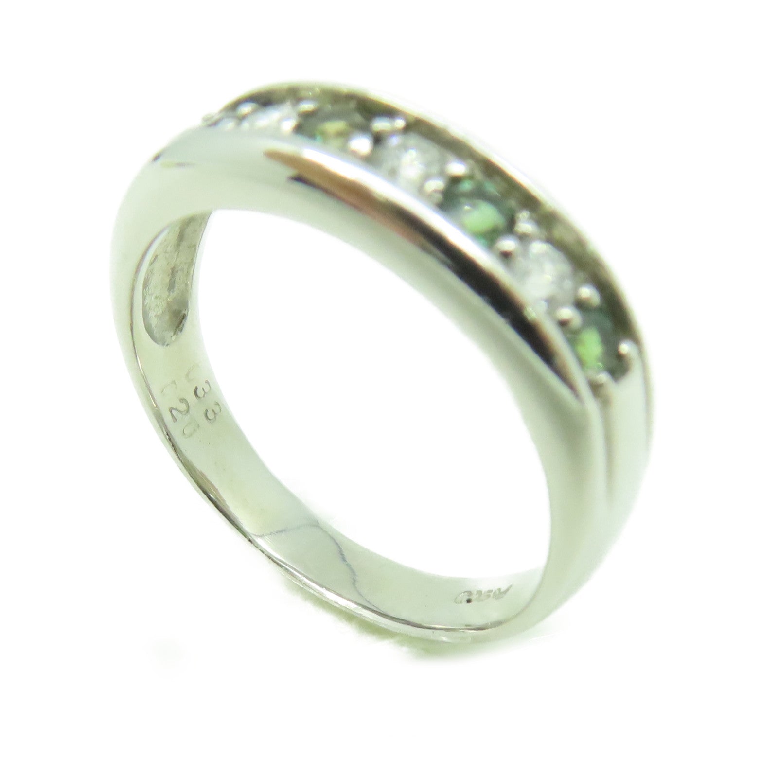 JEWELRY 【激減優惠】PT900鉑金Ring 0.33ct/ 0.20ct鑽石戒指US#7