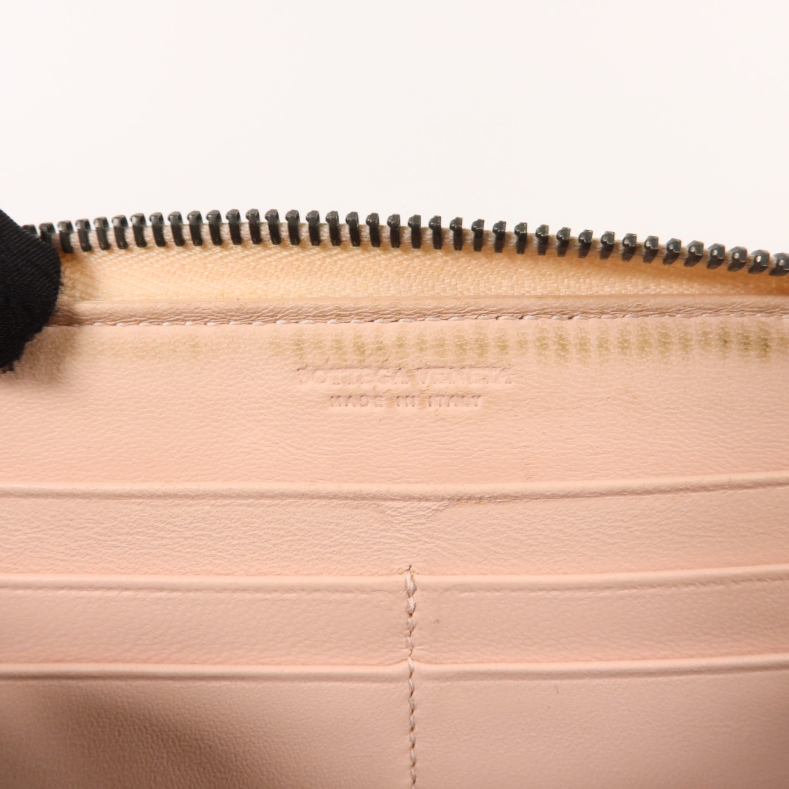 BOTTEGA VENETA 羊皮皮革Long Round Wallet長錢包