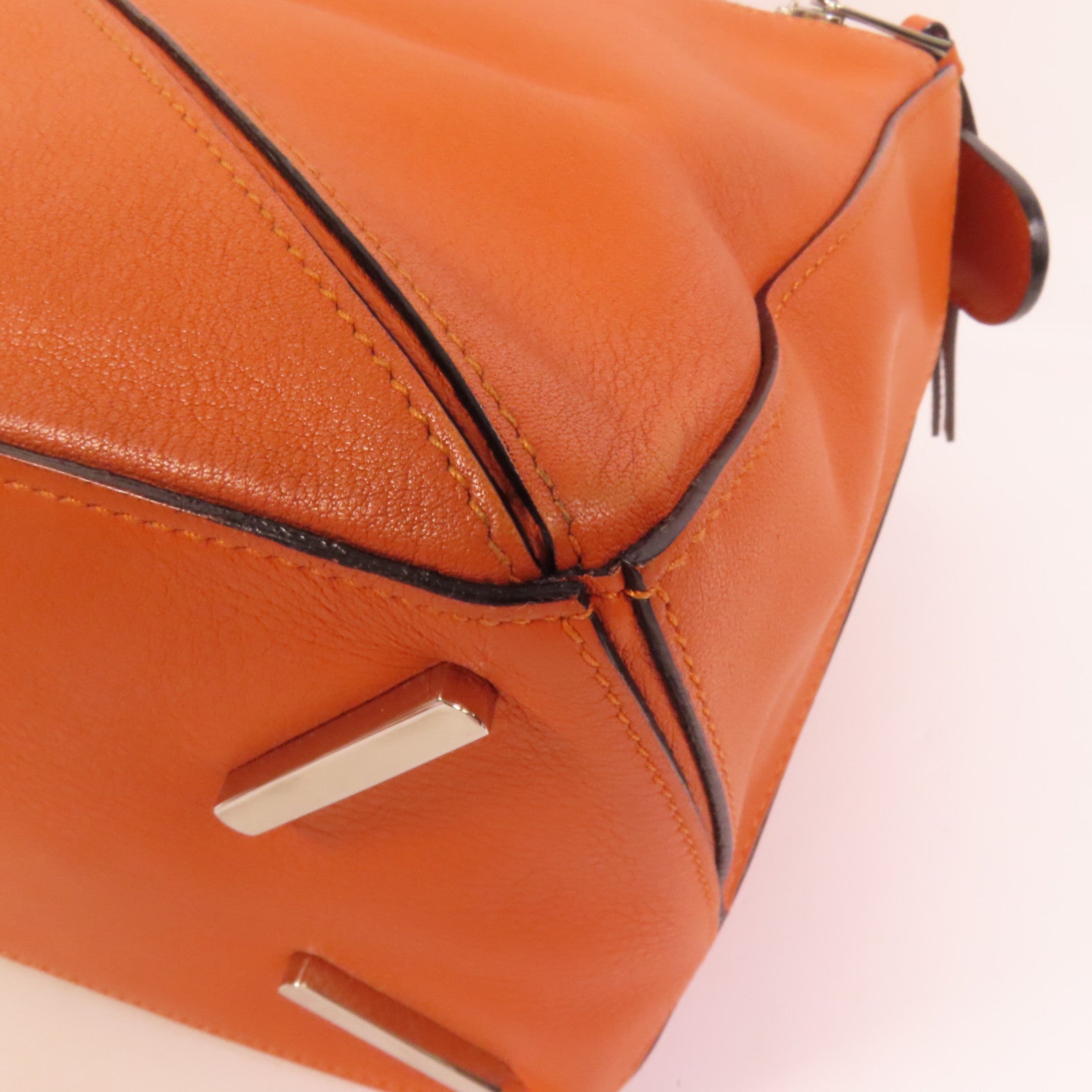 LOEWE 牛皮皮革Puzzle Small Bag手挽肩背兩用袋