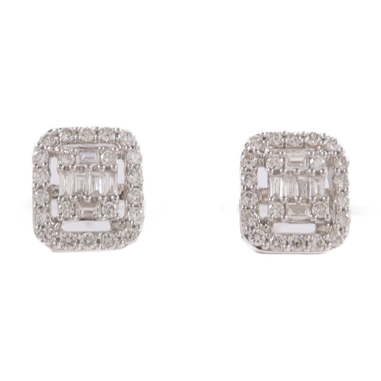 JEWELRY 18K白金Diamond Earring鑽石耳環