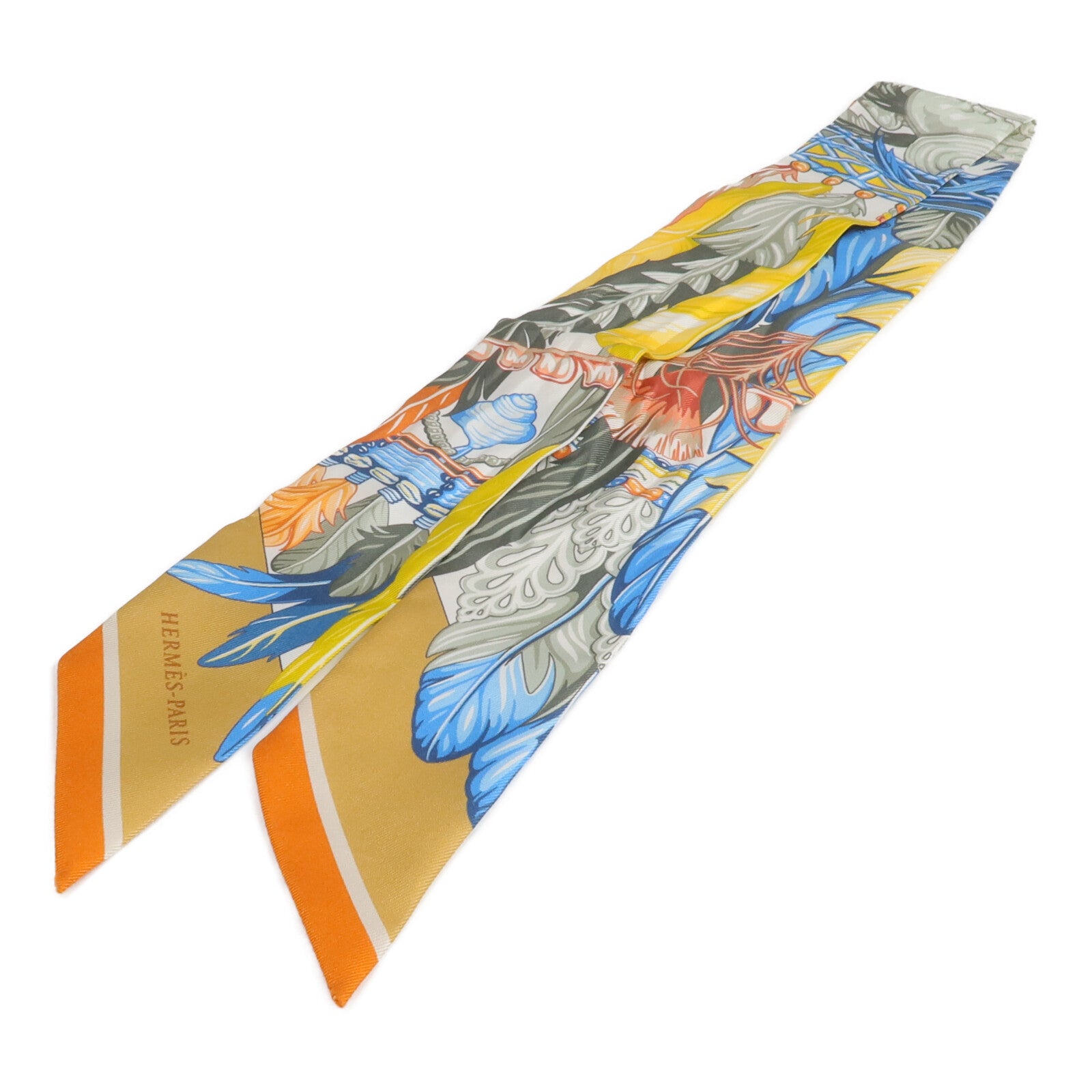 HERMES 絲質Twilly絲巾