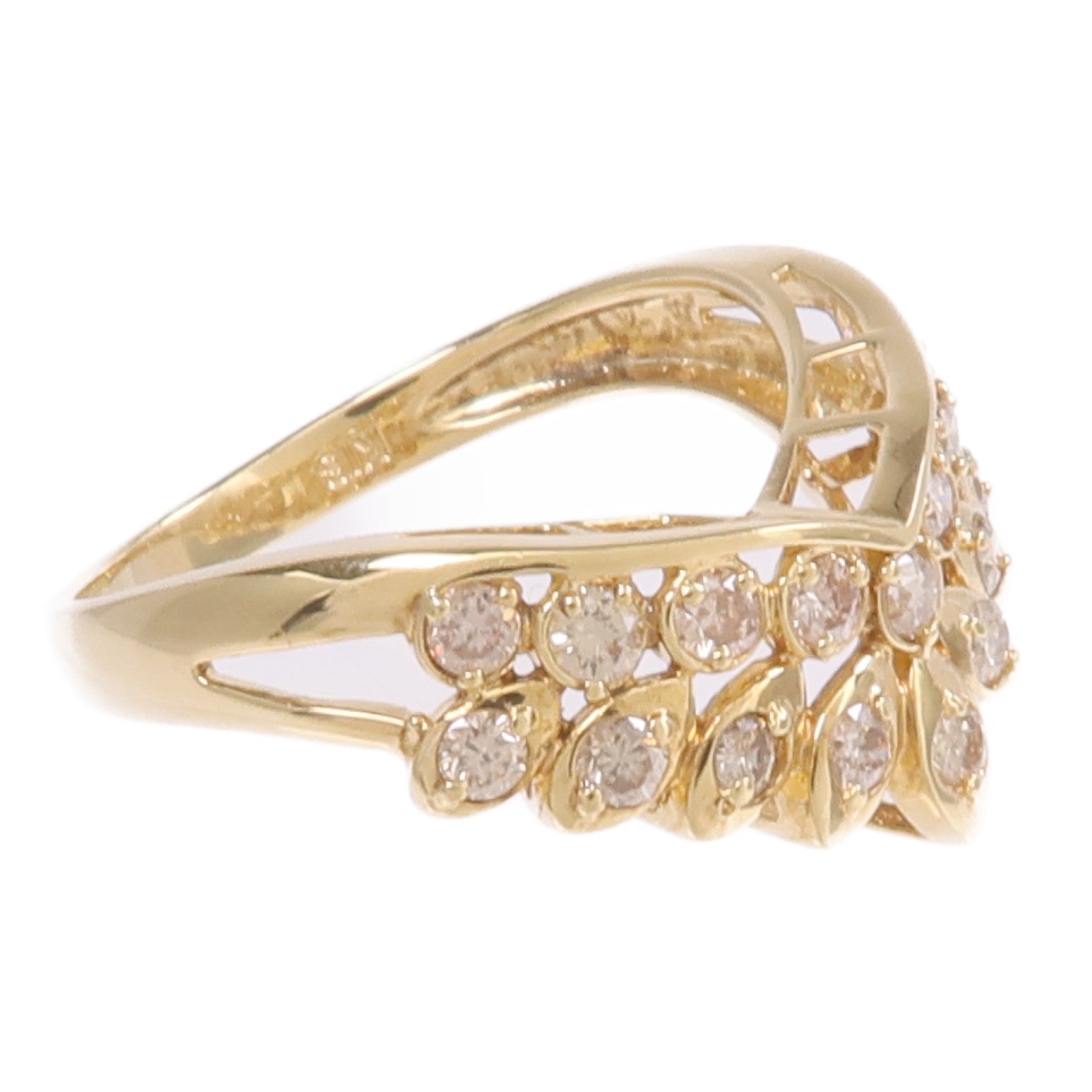 JEWELRY 18K黃金Diamond Ring鑽石戒指US#6