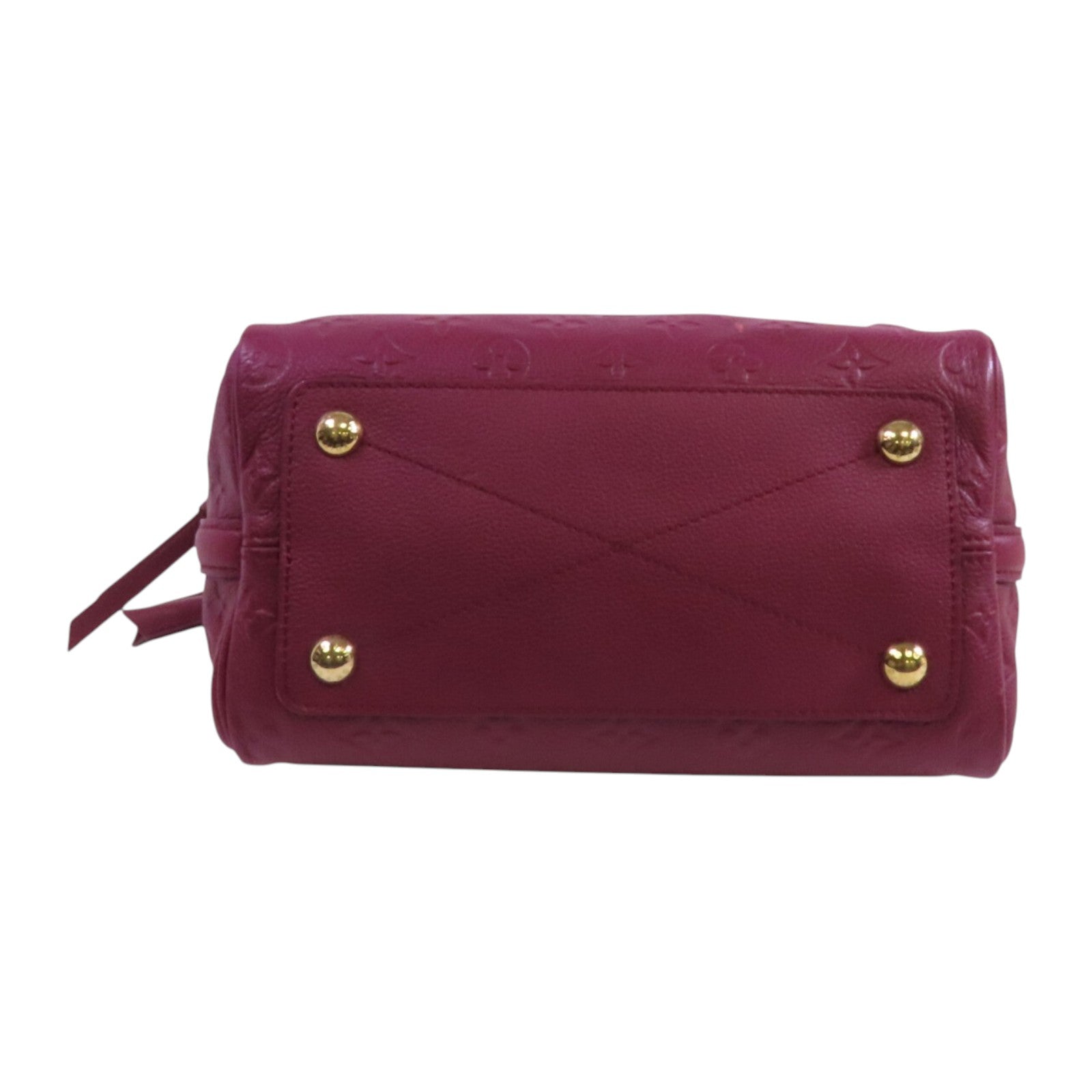 LOUIS VUITTON Monogram Empreinte Speedy Bandouliere 25金扣手挽肩背兩用袋