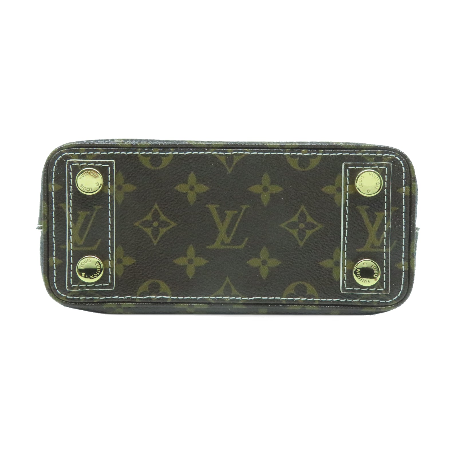 LOUIS VUITTON 【激減優惠】Monogram Lockit BB金扣手挽袋啡色