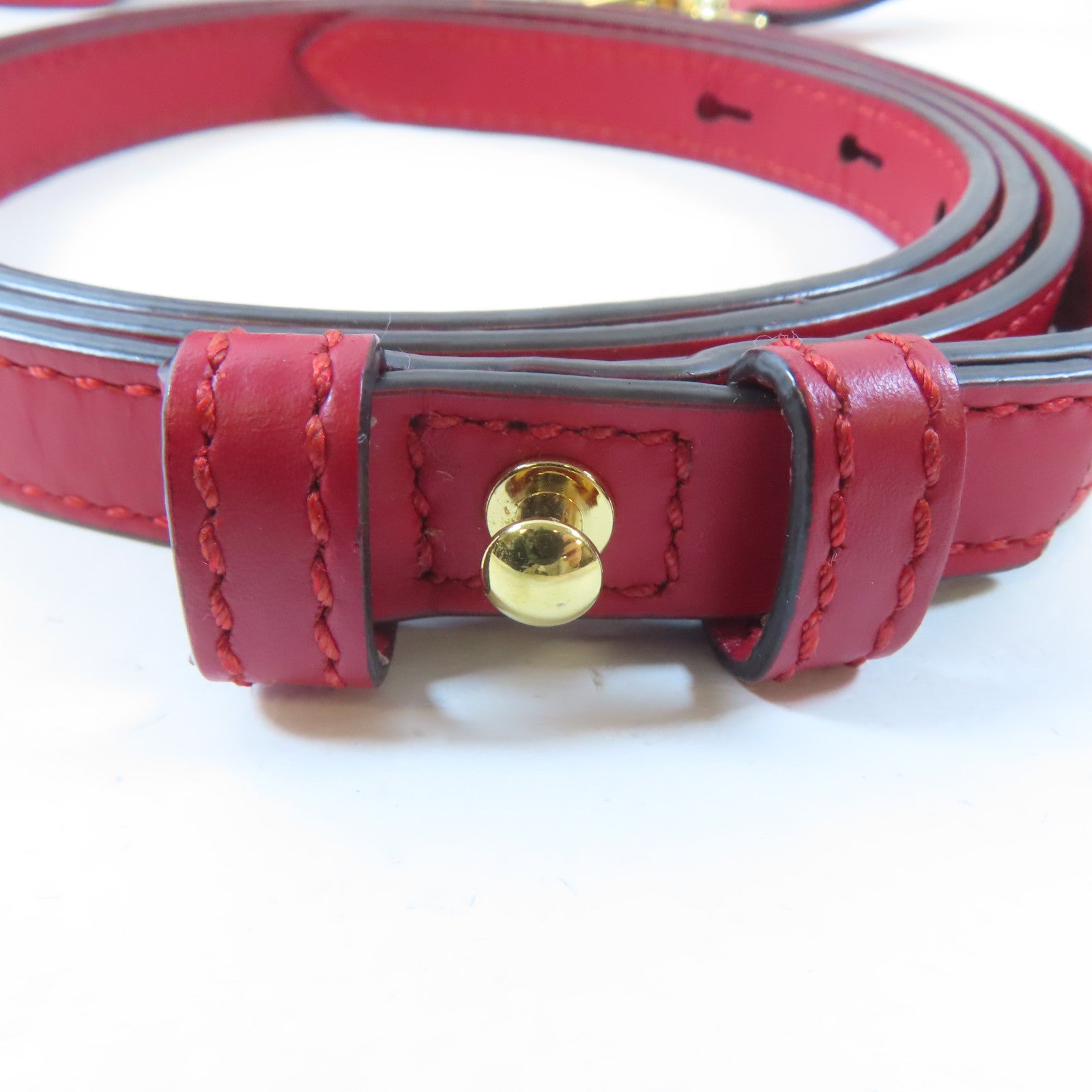 GUCCI 【激減優惠】牛皮皮革Sylvie Mini Shoulder Bag金扣手挽肩背兩用袋紅色