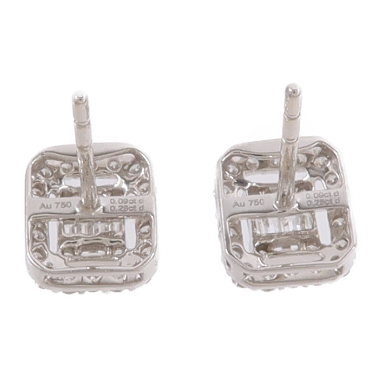 JEWELRY 18K白金Diamond Earring鑽石耳環