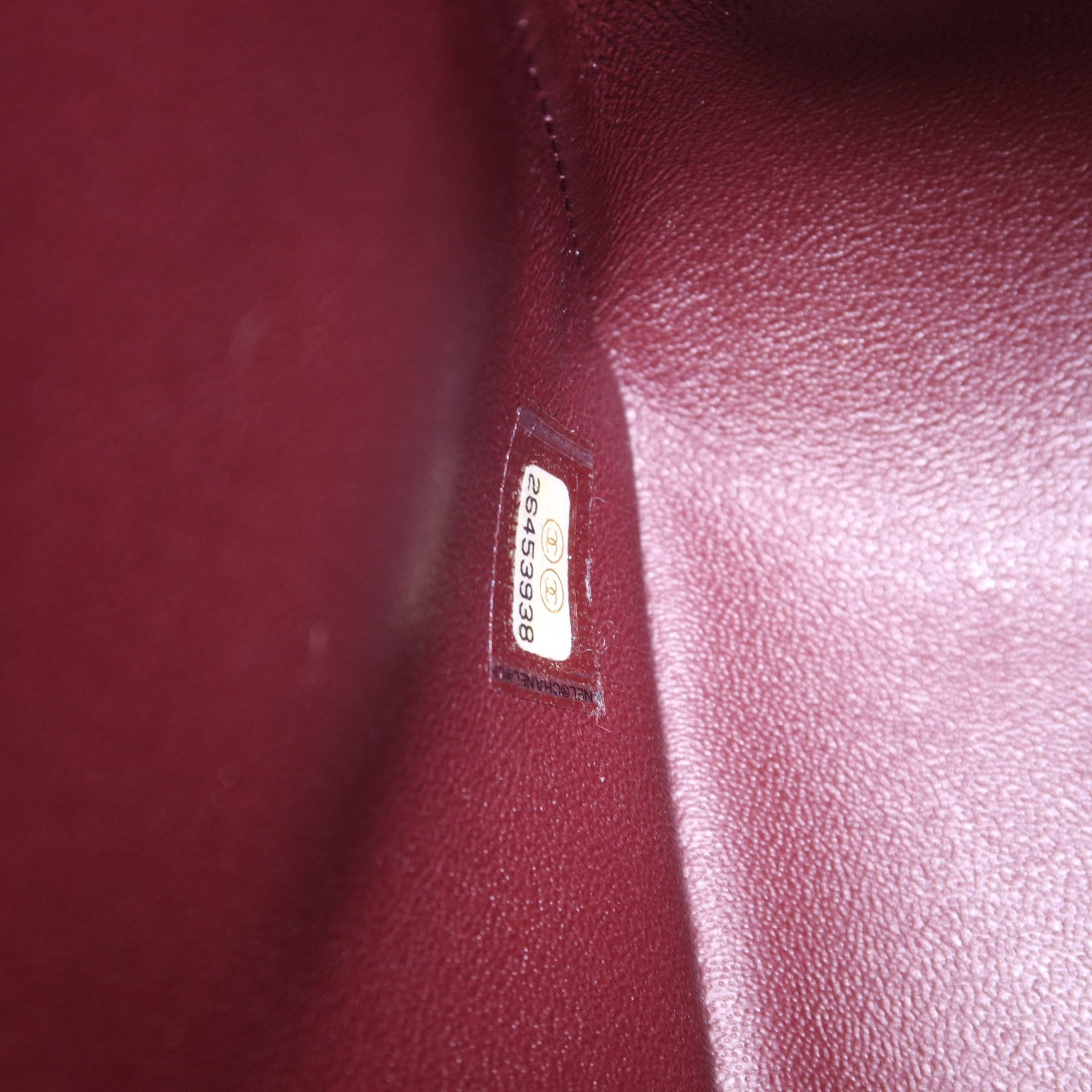 CHANEL 羊皮皮革Large Classic 銀扣鏈帶肩背袋